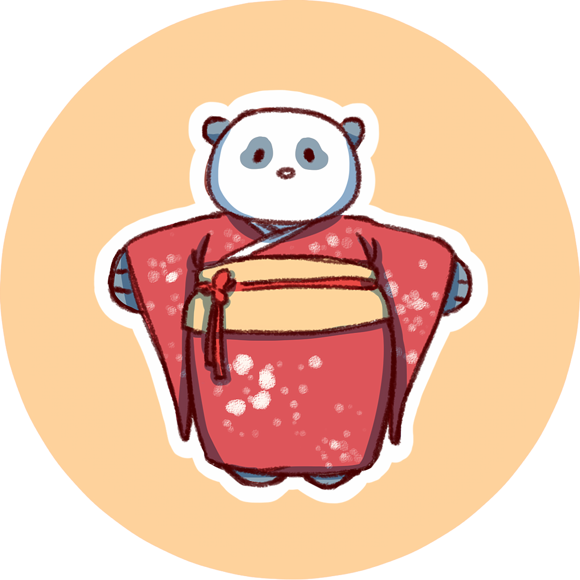 น่าหลักหะหะแพนด้าในชุดพื้นเมือง วอลเปเปอร์