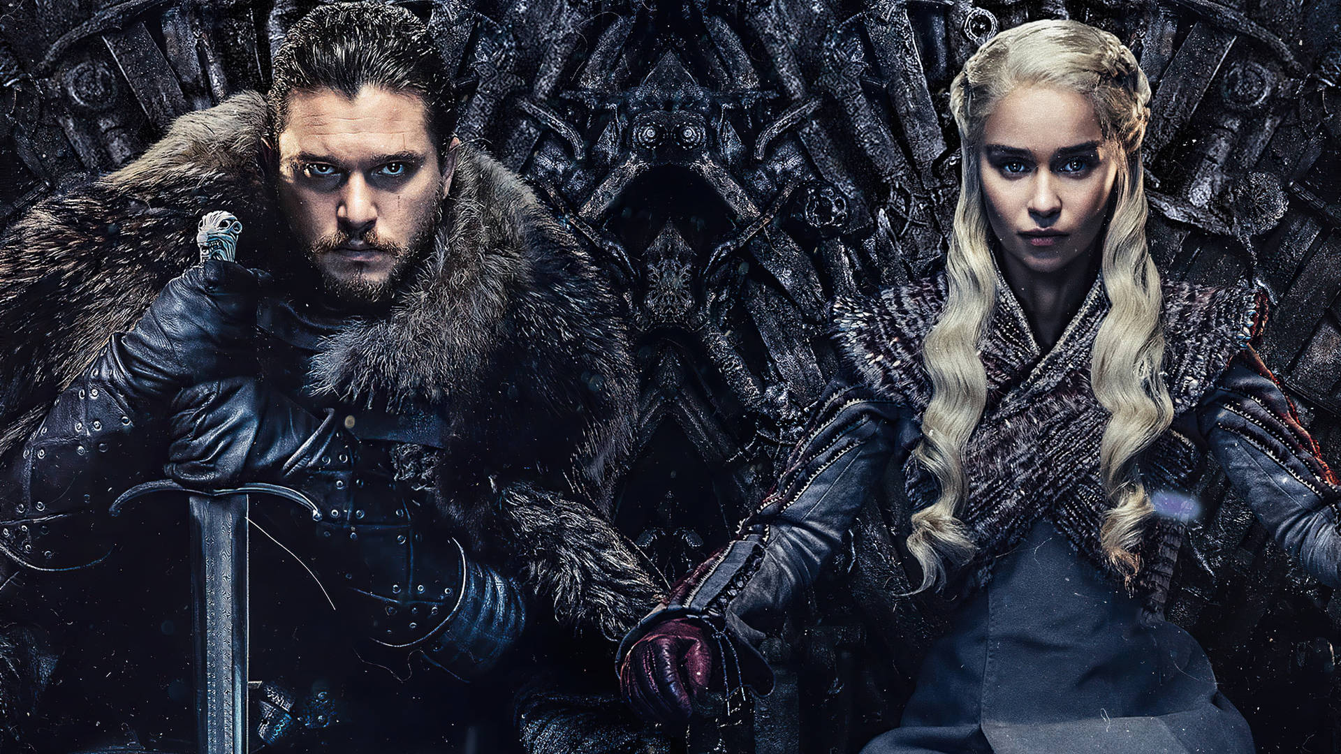 บัลลังก์เหล็ก Game Of Thrones จอน สโนว์ — เกมบัลลังก์เลือด GIF วอลเปเปอร์