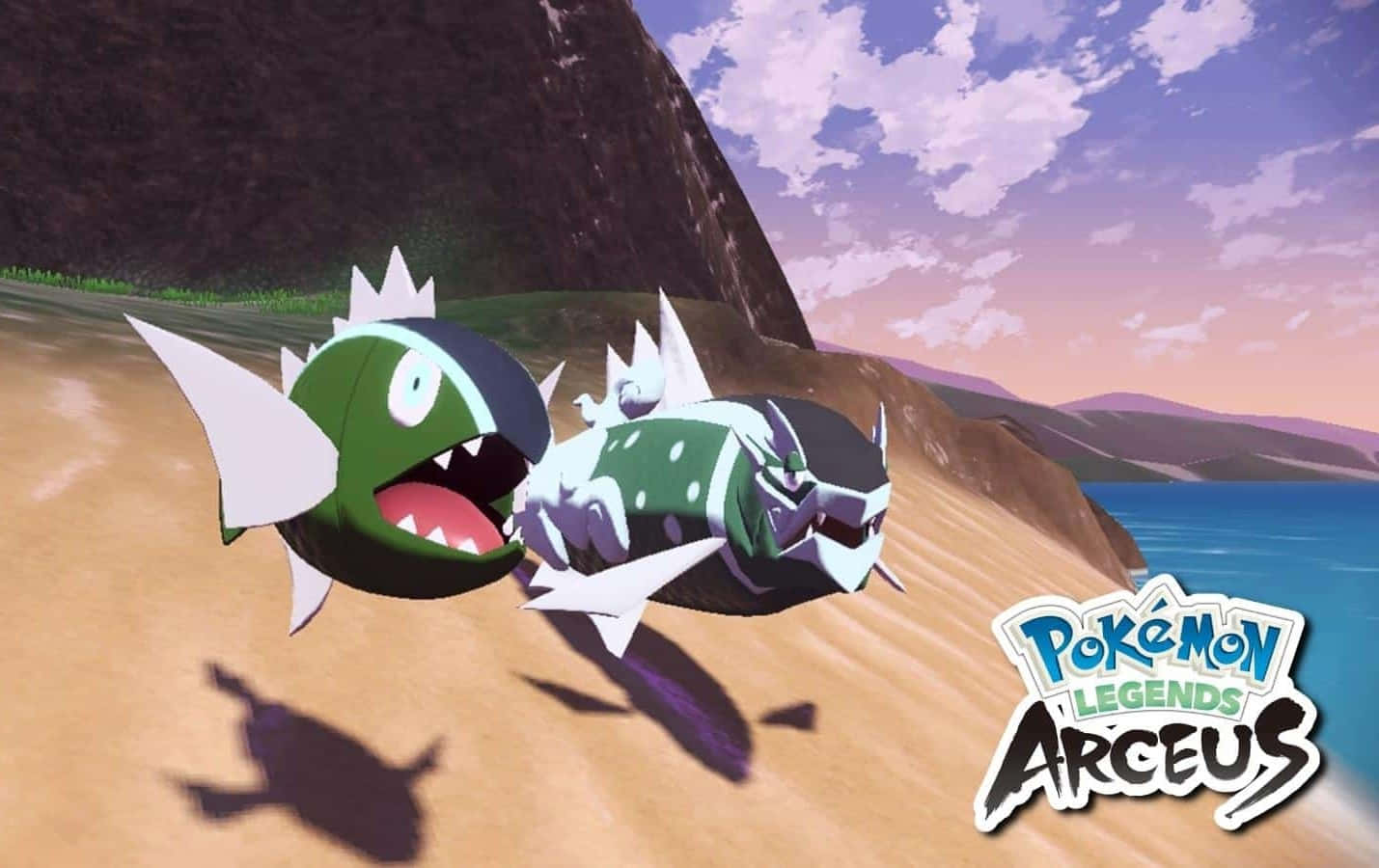 บาสคูลิน 3D ใน Pokémon Legends Arceus วอลเปเปอร์