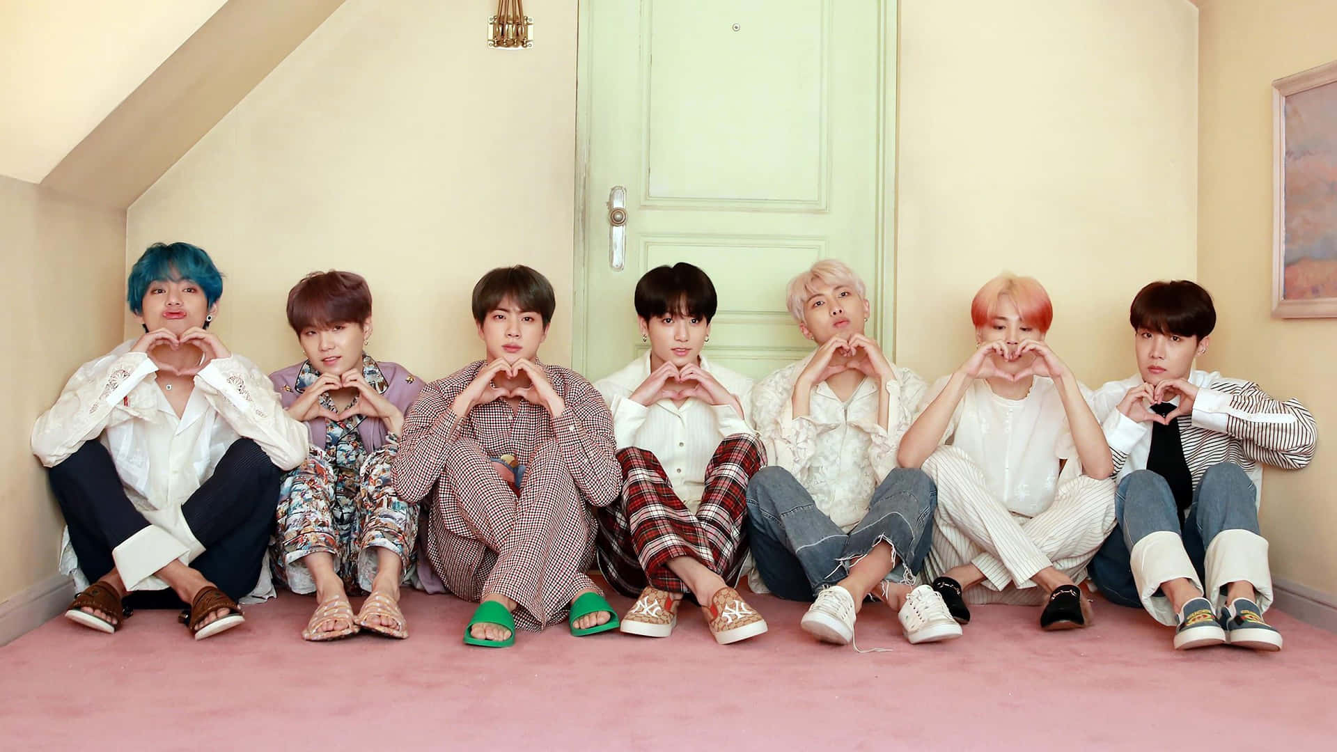 ภาพน่ารักของบีทีเอส — Bts วอลเปเปอร์