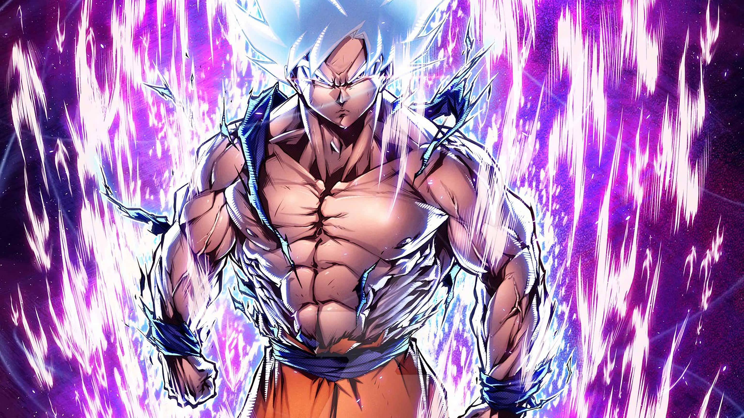 ปลดปล่อยพลังภายในของคุณกับโซน Goku Ultra Instinct วอลเปเปอร์