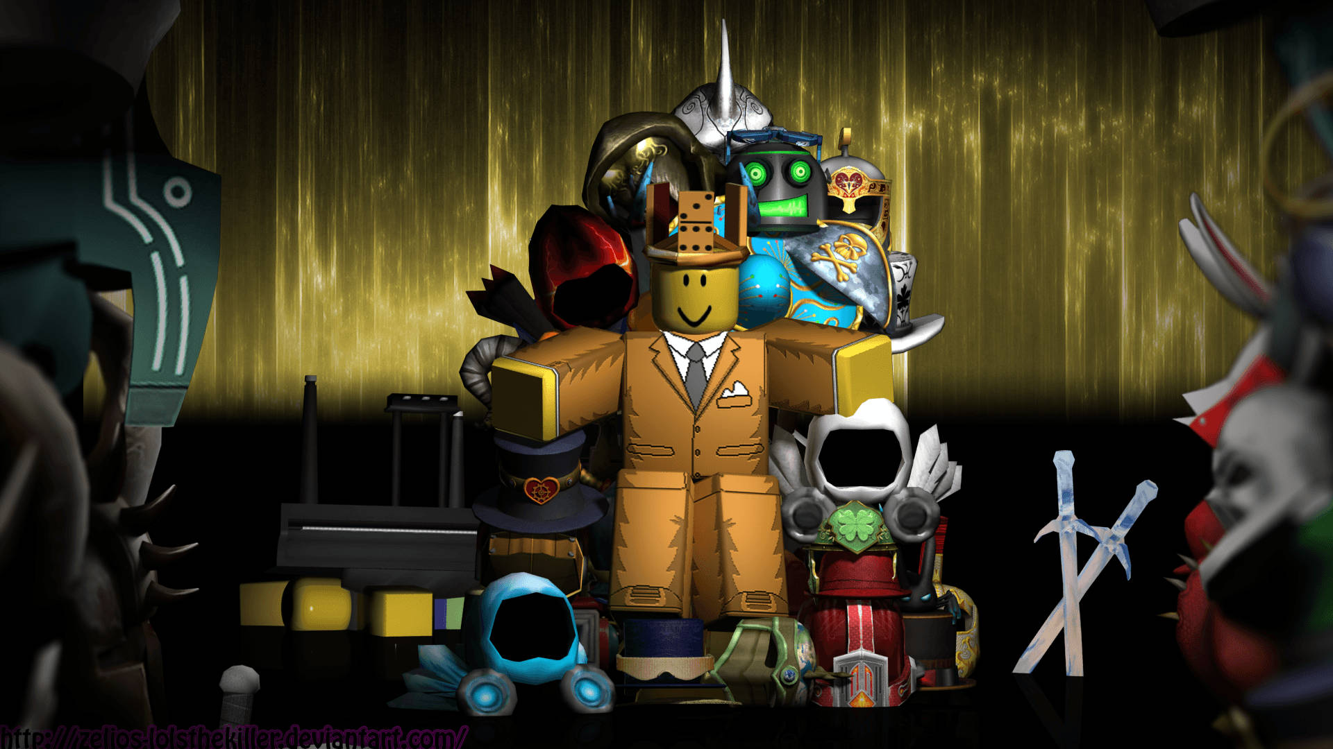 วอลเปเปอร์เท่ๆ ของอวาตาร์เน็คไทและสูทใน Roblox คุณภาพ HD — Roblox วอลเปเปอร์