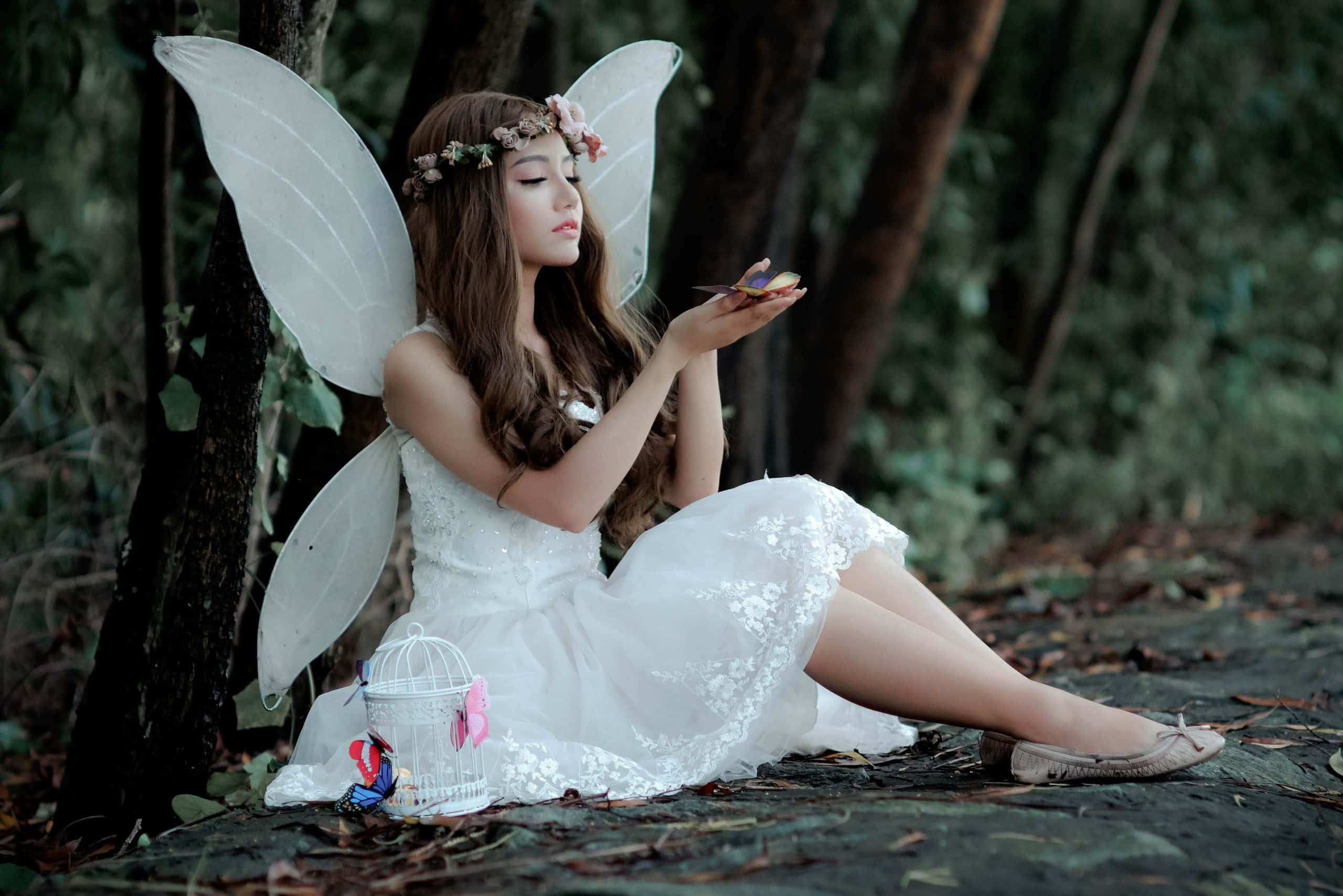 ปล่อยให้จินตนาการพาคุณไปกับความงามของสุนทรียภาพแห่งเทพนิยาย วอลเปเปอร์