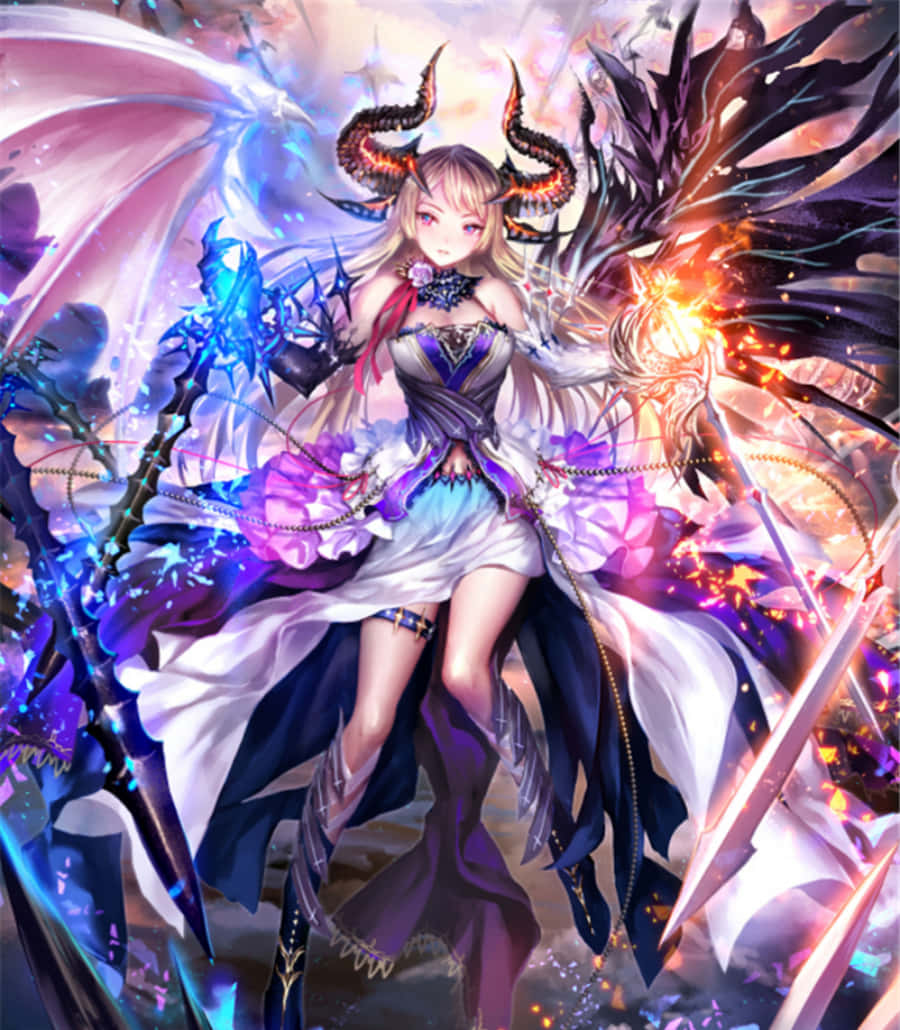 ปีศาจน่าสะพรึงที่ซุ่มอยู่ในความมืด วอลเปเปอร์