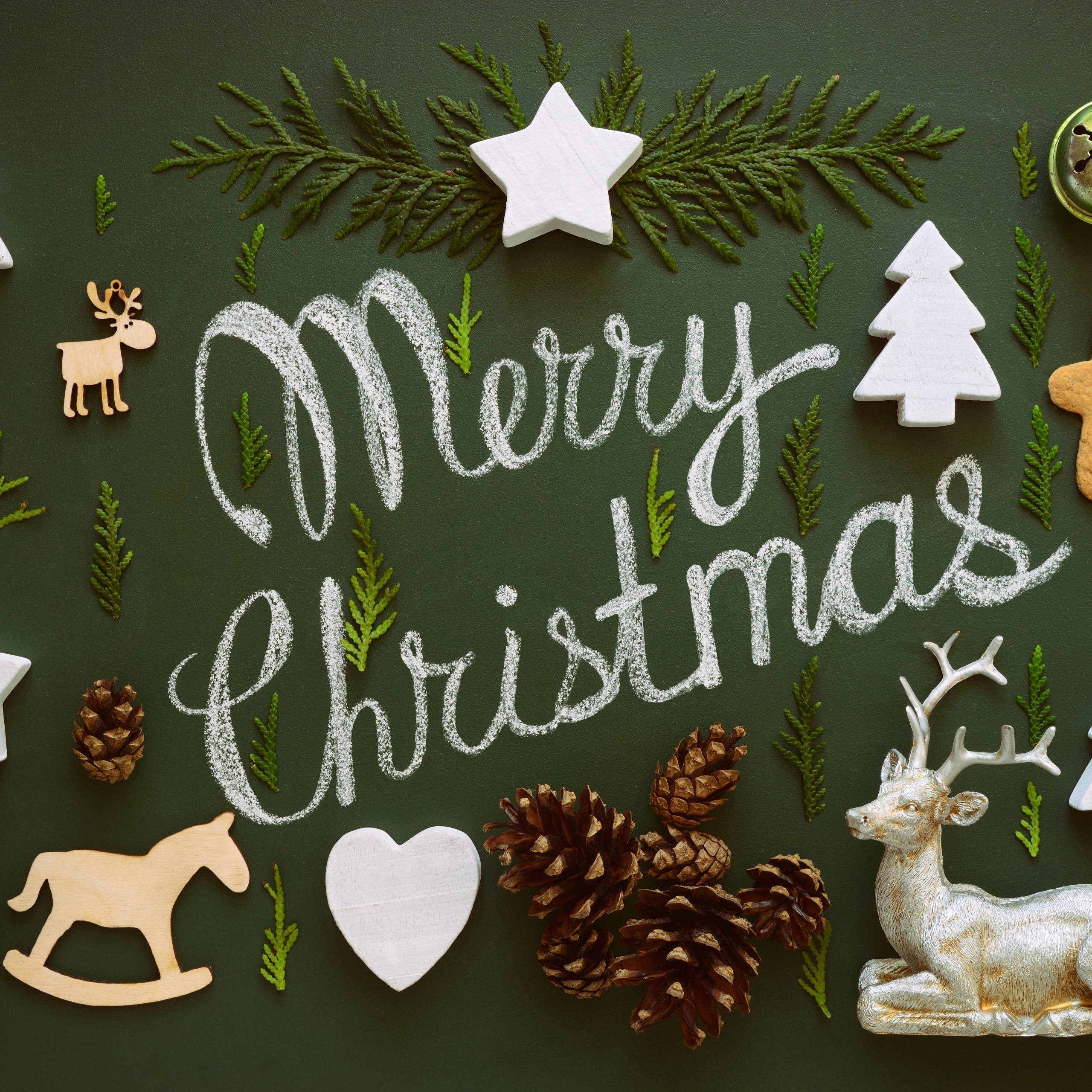 ป้าย Merry Christmas สุดพรีppy วอลเปเปอร์