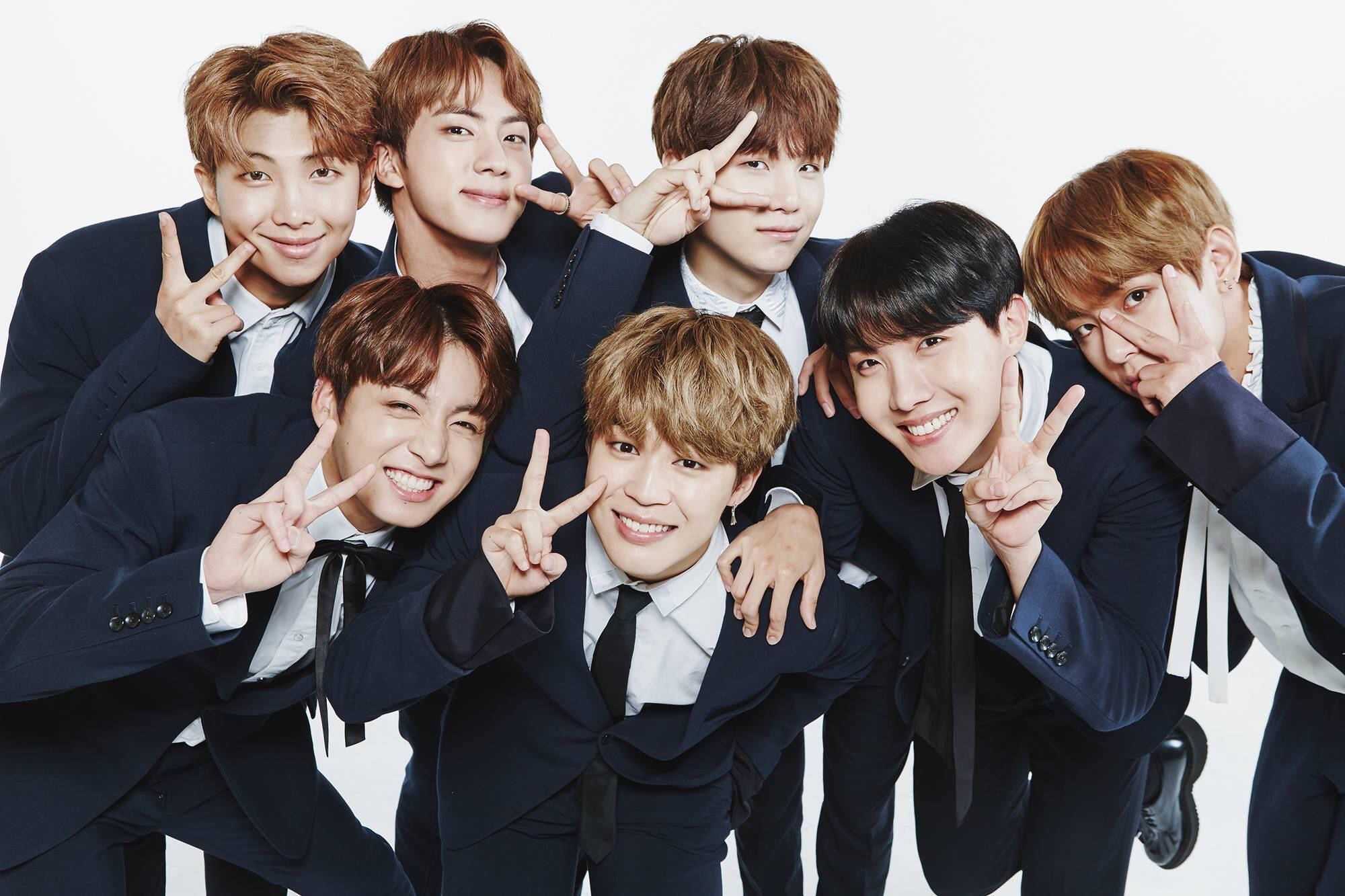 ป้ายสันติภาพสุดเท่ BTS Laptop วอลเปเปอร์