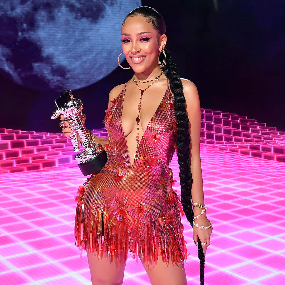 ป๊อปเซนเซชั่น Doja Cat ขึ้นแสดง วอลเปเปอร์