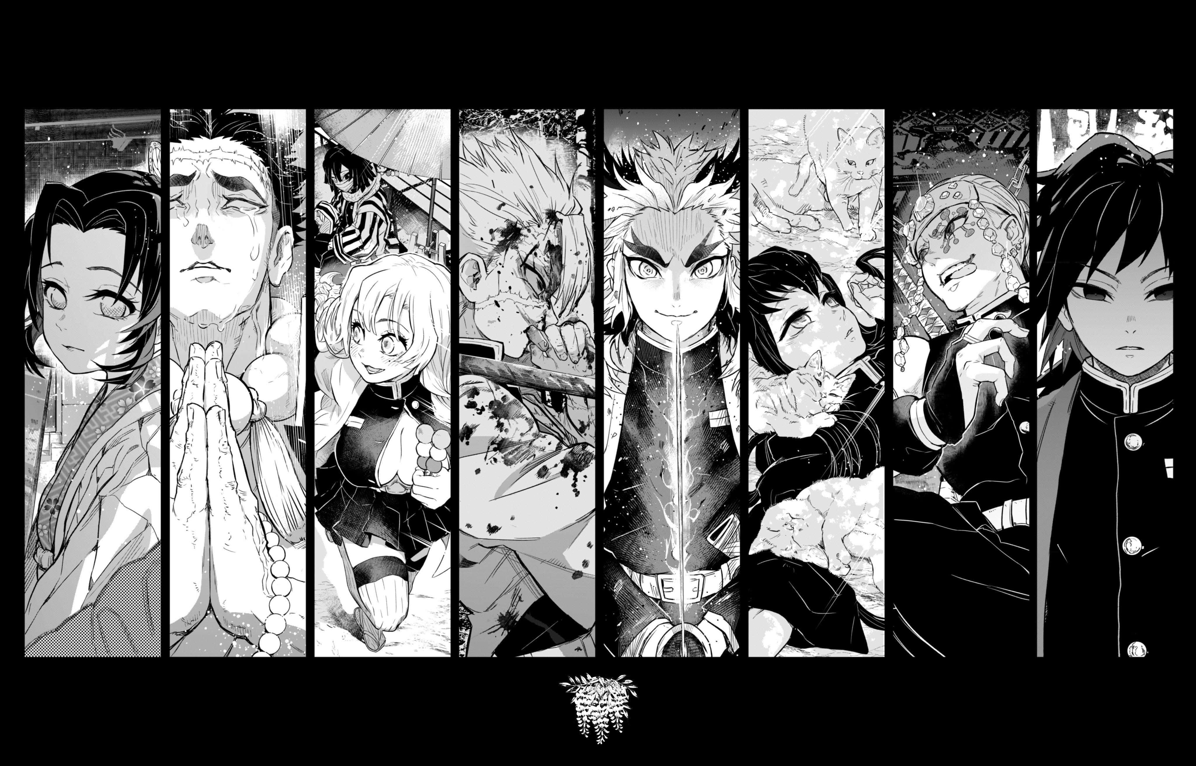 ผลงานศิลปะจากมังงะดาบพิฆาตอสูร วอลเปเปอร์