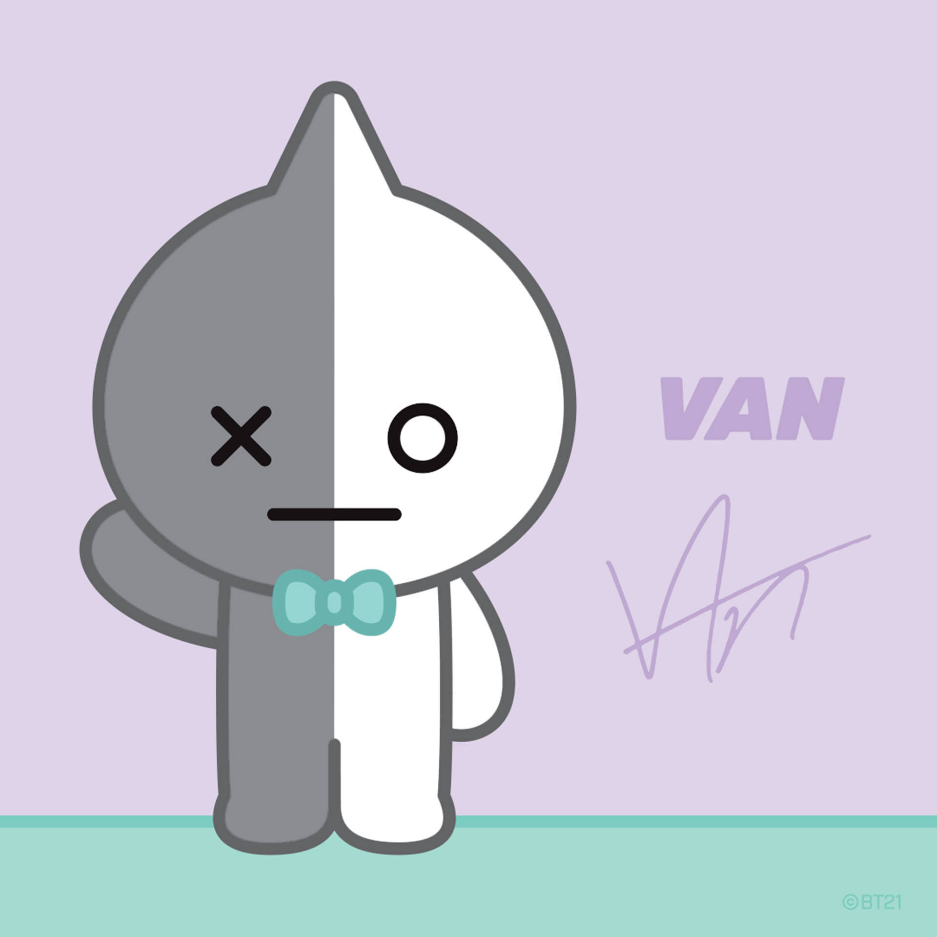 ผู้ปกป้อง Van BT21 วอลเปเปอร์