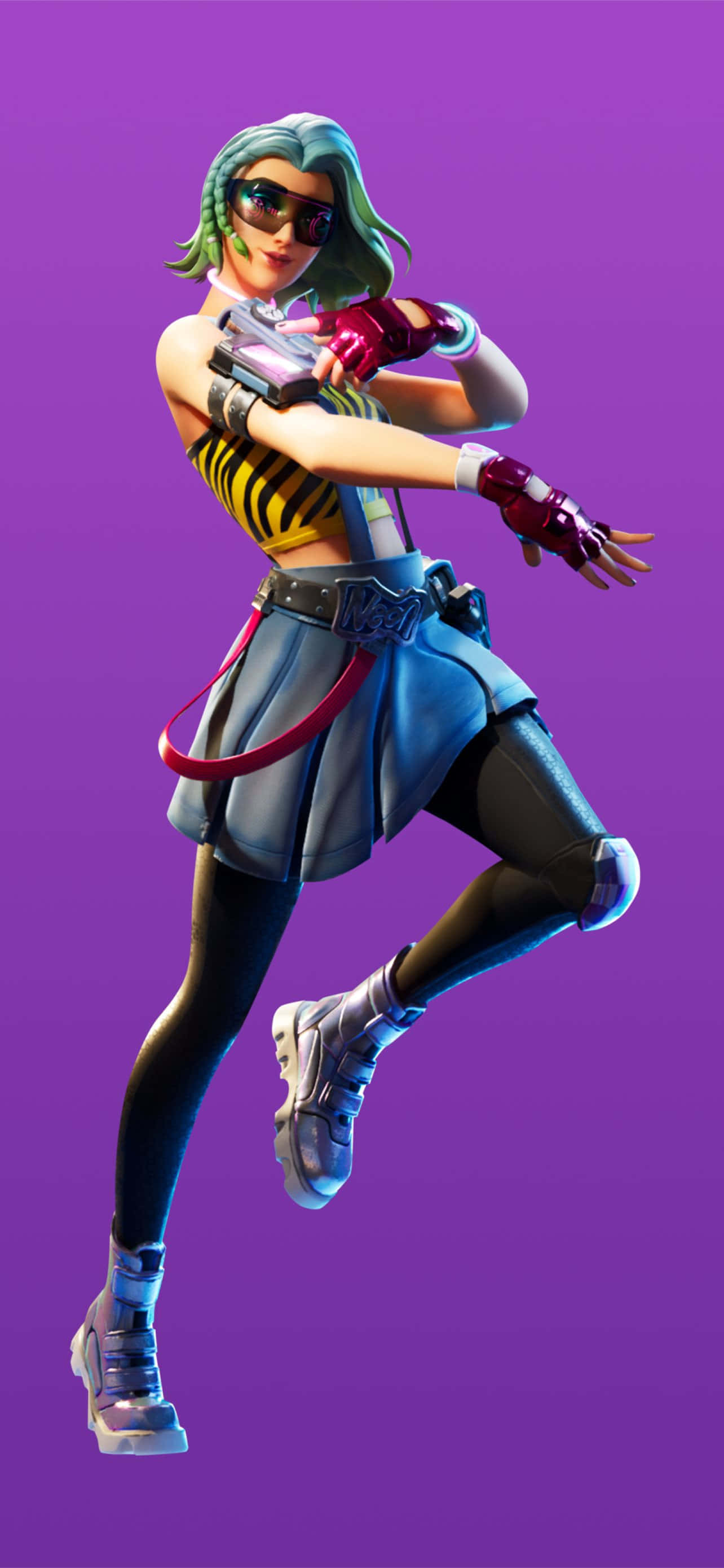 ผู้เล่น Fortnite สู้กันเพื่อคว้าชัยชนะในซีซั่น 4 บทที่ 2 วอลเปเปอร์