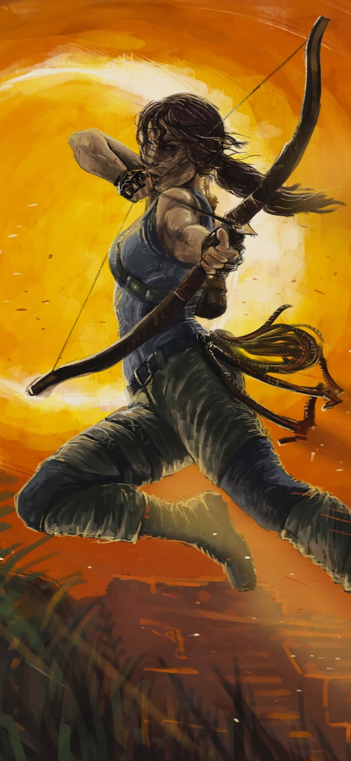 พื้นหลัง Android Rise Of The Tomb Raider ธนู วอลเปเปอร์