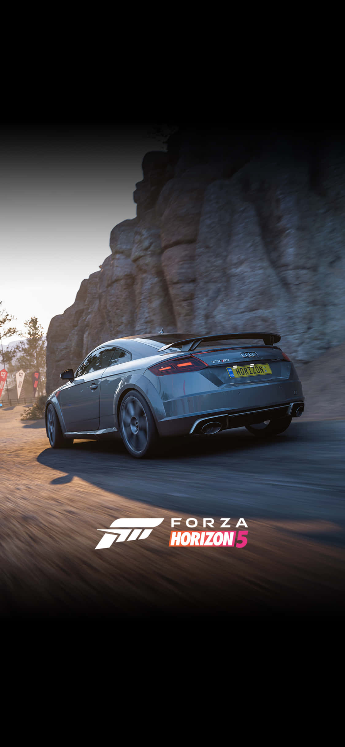 พื้นหลัง Audi TT iPhone X Forza Motorsport 7 วอลเปเปอร์