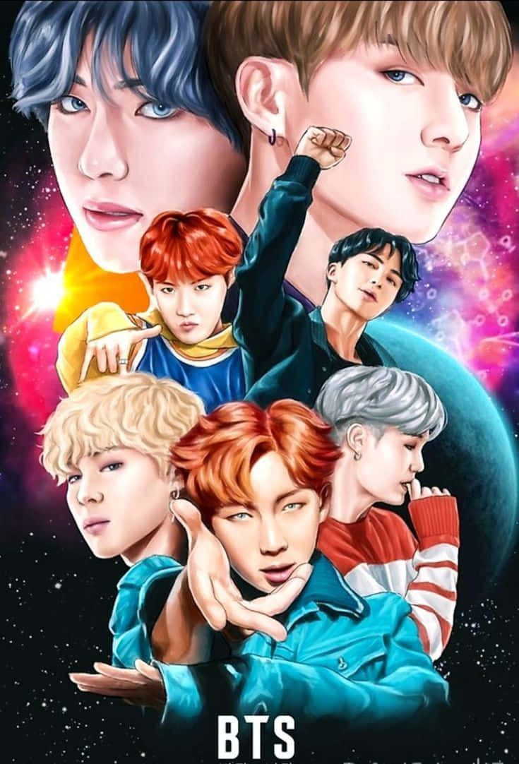 พื้นหลัง BTS วอลเปเปอร์