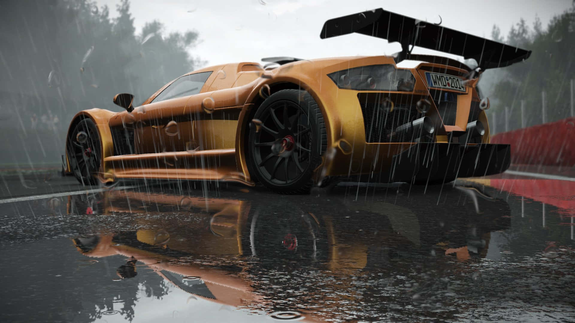 พื้นหลัง HD รถ Gumpert Apollo จากเกม Project Cars วอลเปเปอร์