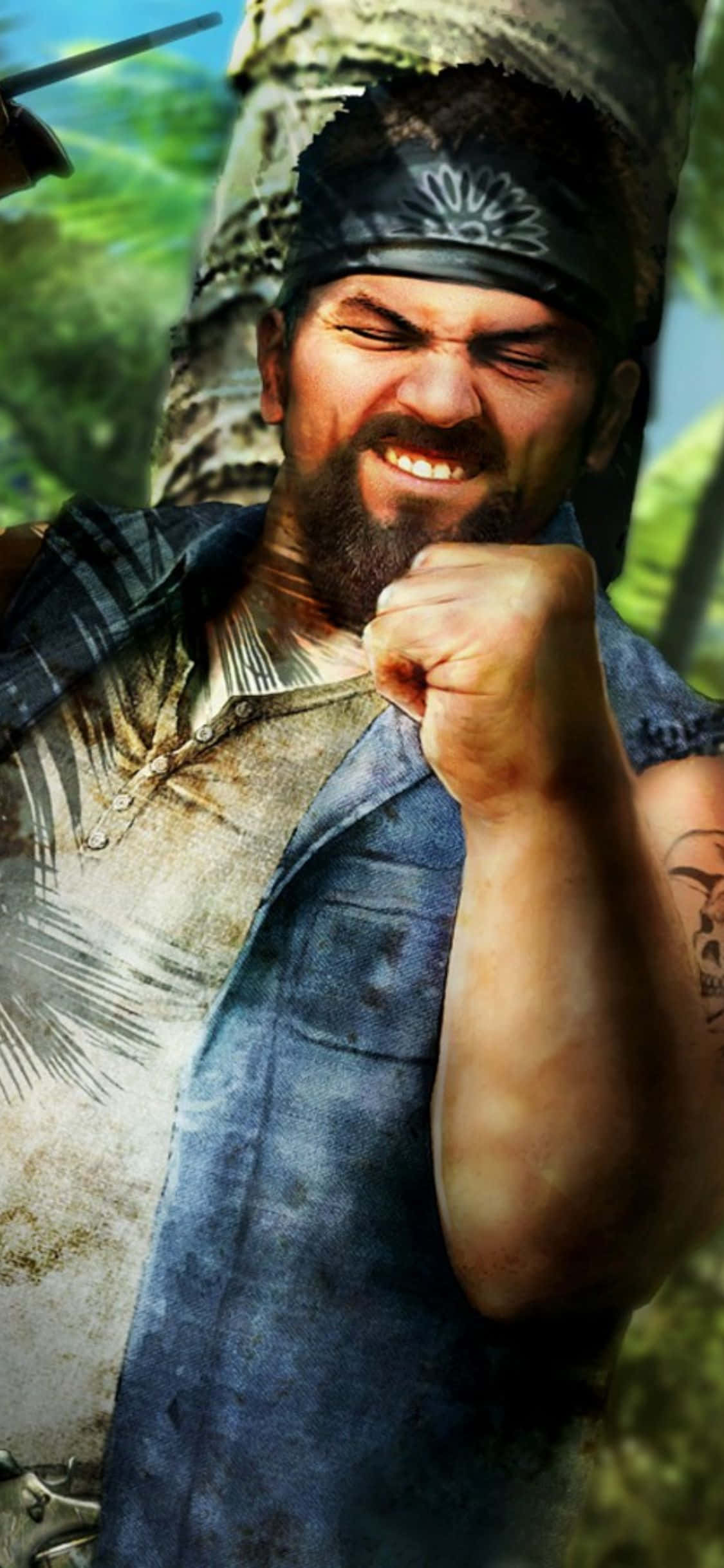 พื้นหลัง Hurk Drubman Jr. Far Cry 3 สำหรับ iPhone X วอลเปเปอร์