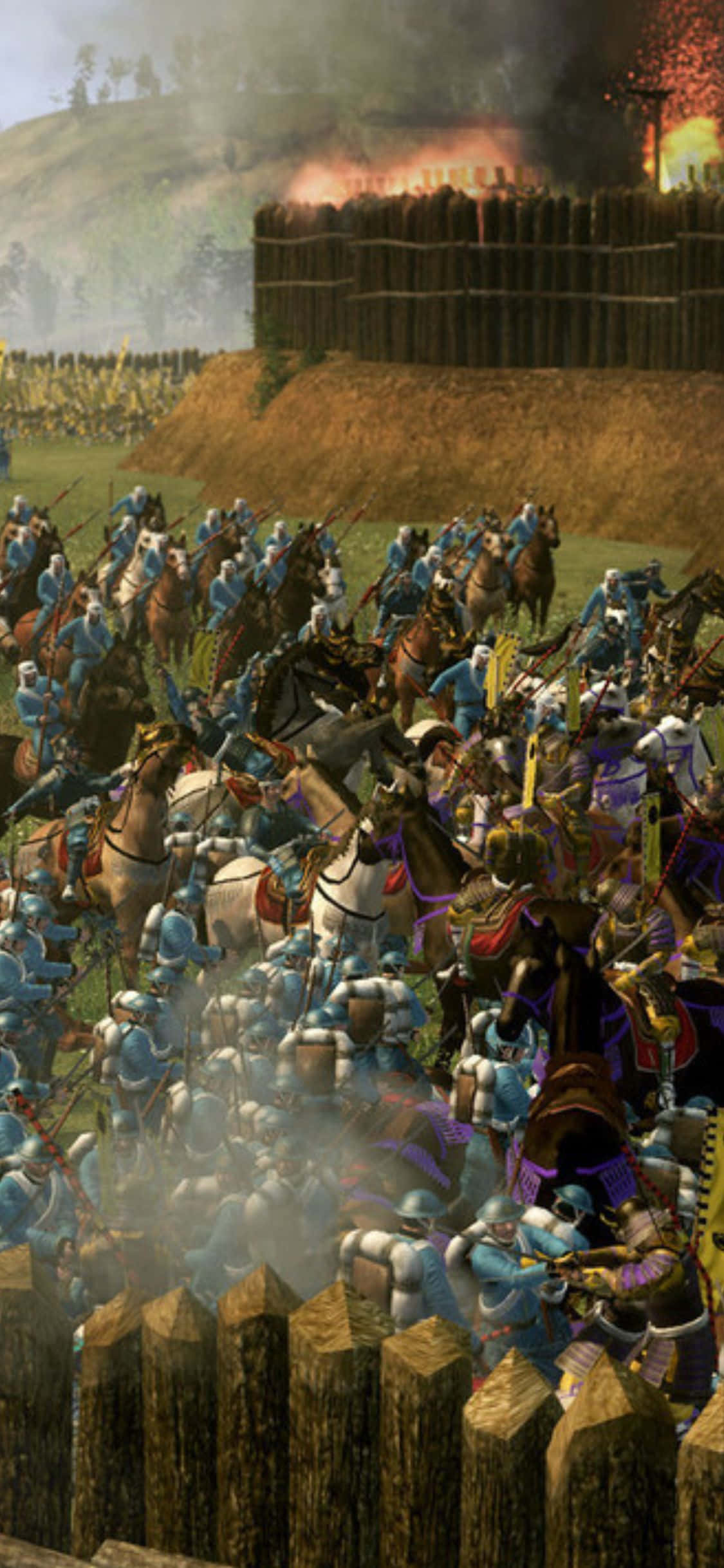 iPhone X Total War Shogun 2 พื้นหลัง วอลเปเปอร์