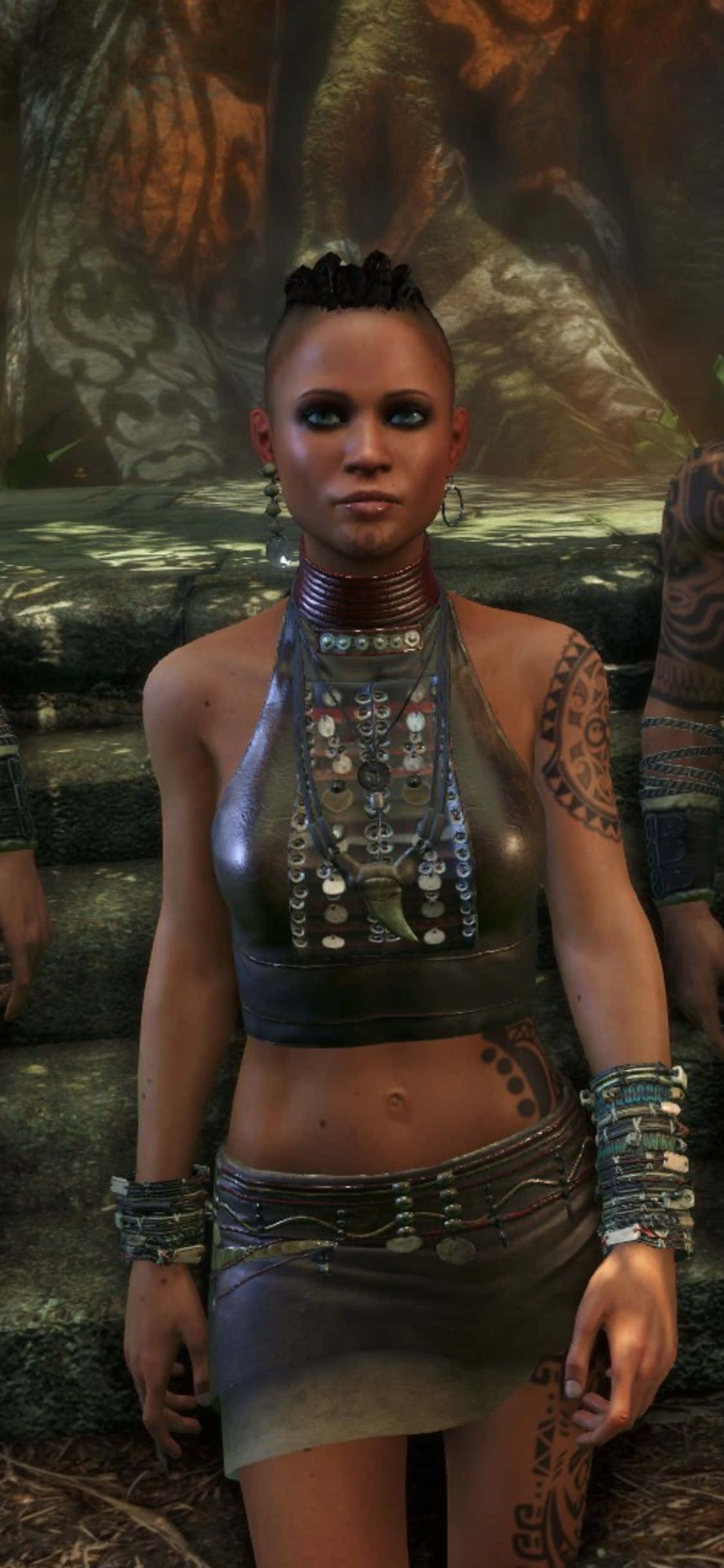 พื้นหลัง iPhone X Far Cry 3 Citra Montenegro กระโปรง วอลเปเปอร์