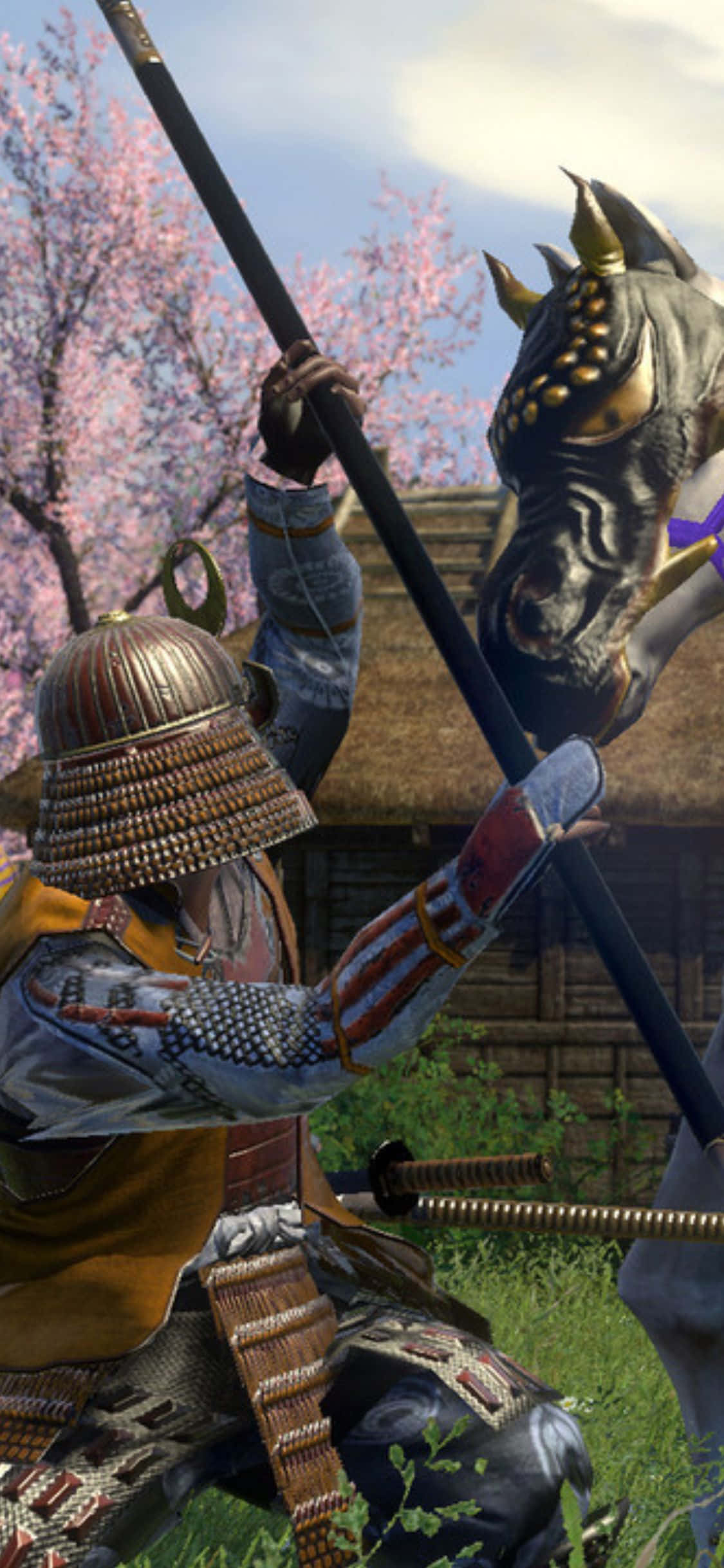 พื้นหลัง iPhone X Total War Shogun 2 วอลเปเปอร์