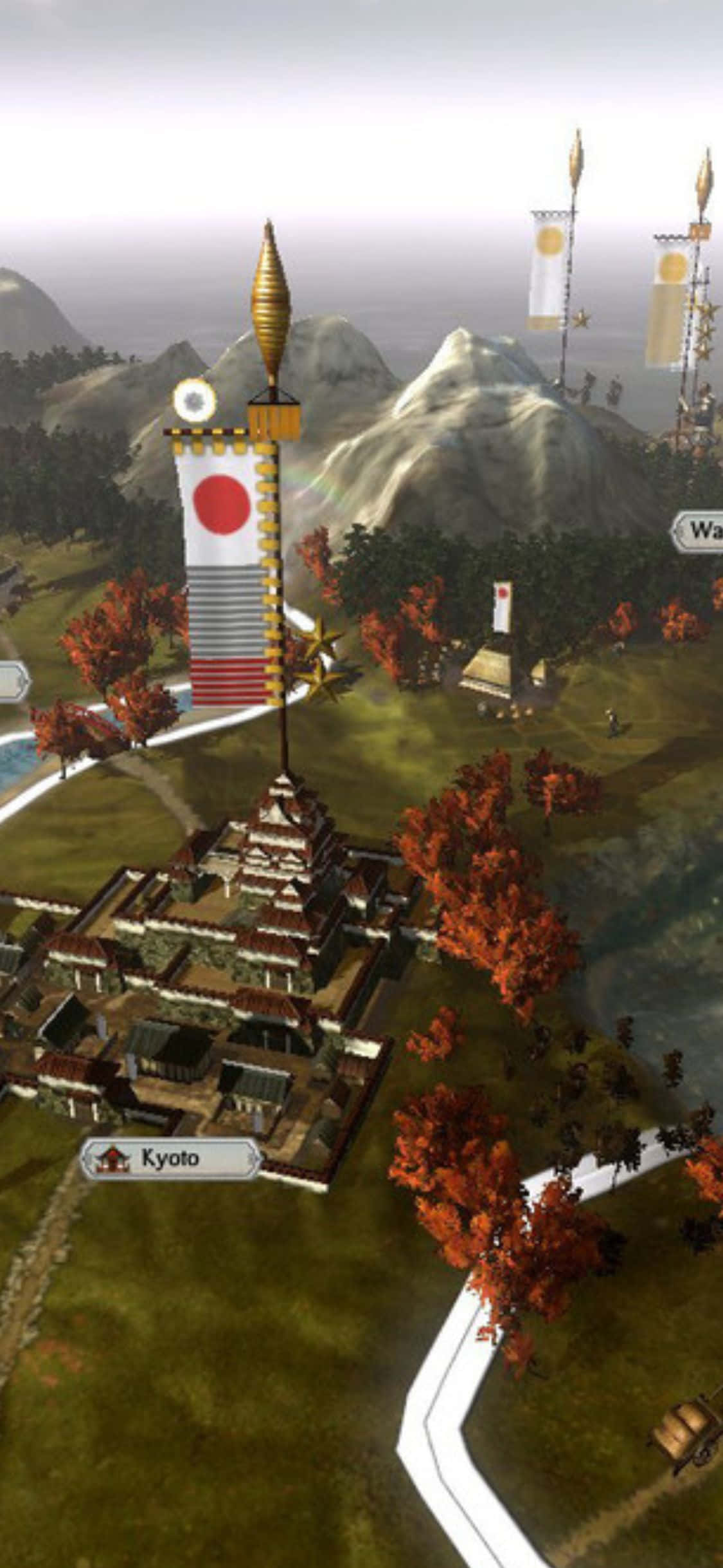 พื้นหลัง iPhone X Total War Shogun 2 วอลเปเปอร์