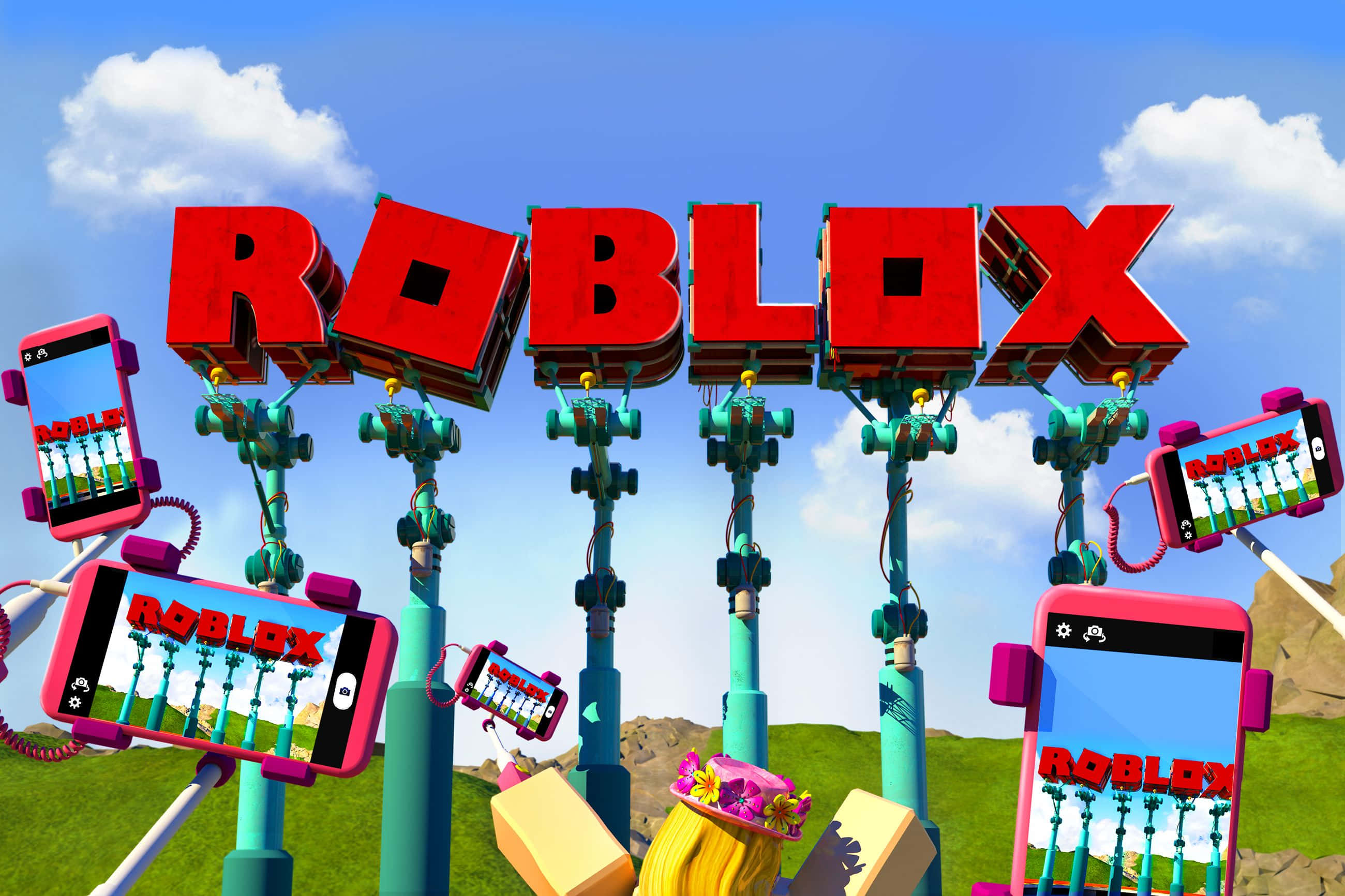 พื้นหลัง Roblox วอลเปเปอร์
