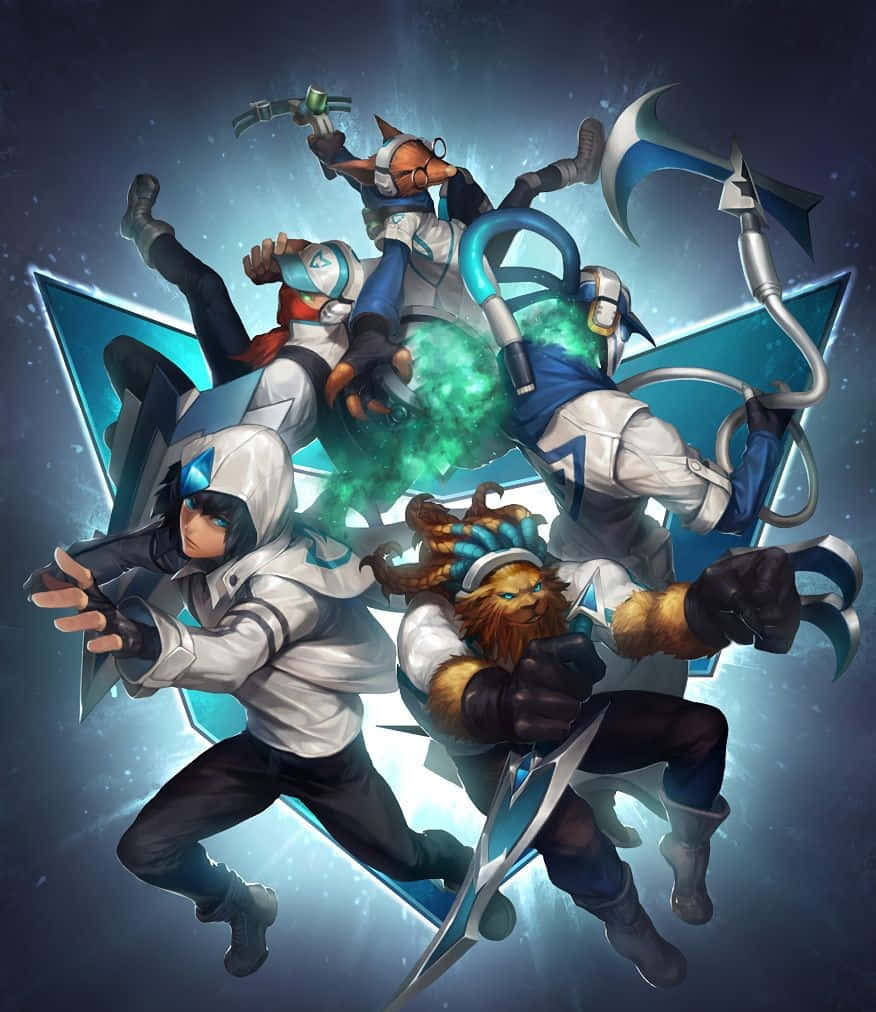พื้นหลัง Samsung Galaxy White Pixel 3 XL League Of Legends วอลเปเปอร์