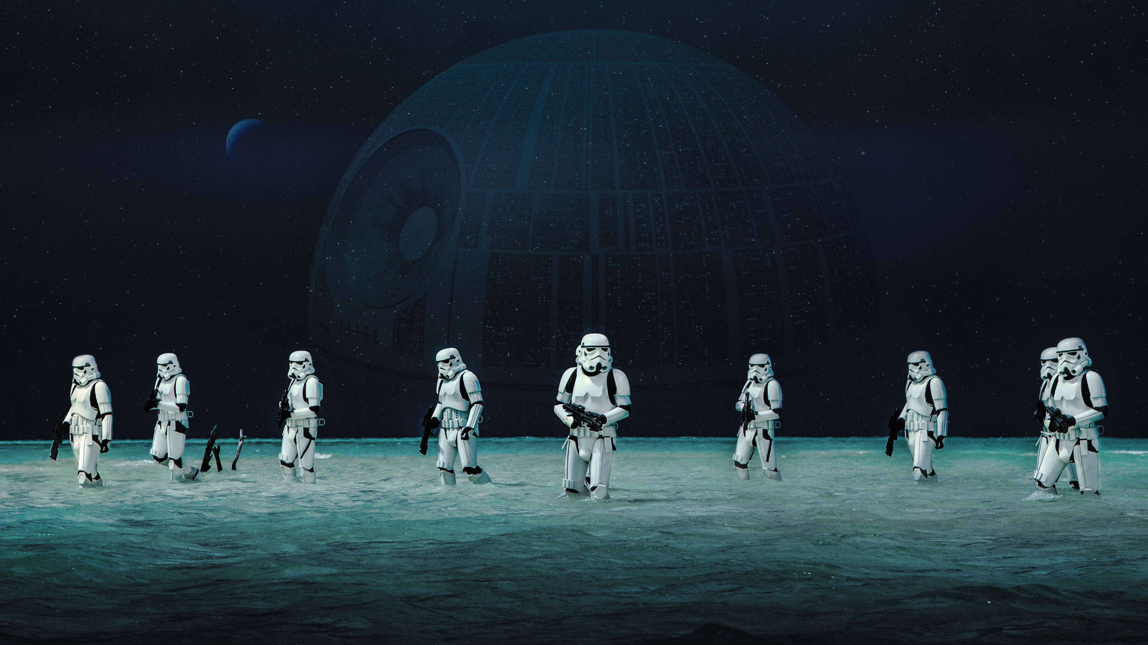 พื้นหลัง Star Wars สำหรับ Chromebook วอลเปเปอร์