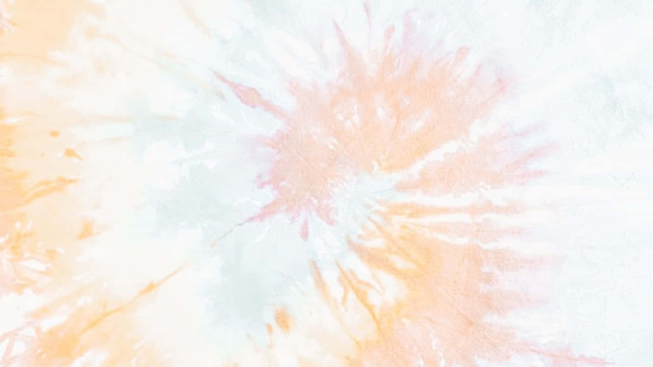 พื้นหลัง Tie Dye พาสเทลแบบสาดสี วอลเปเปอร์