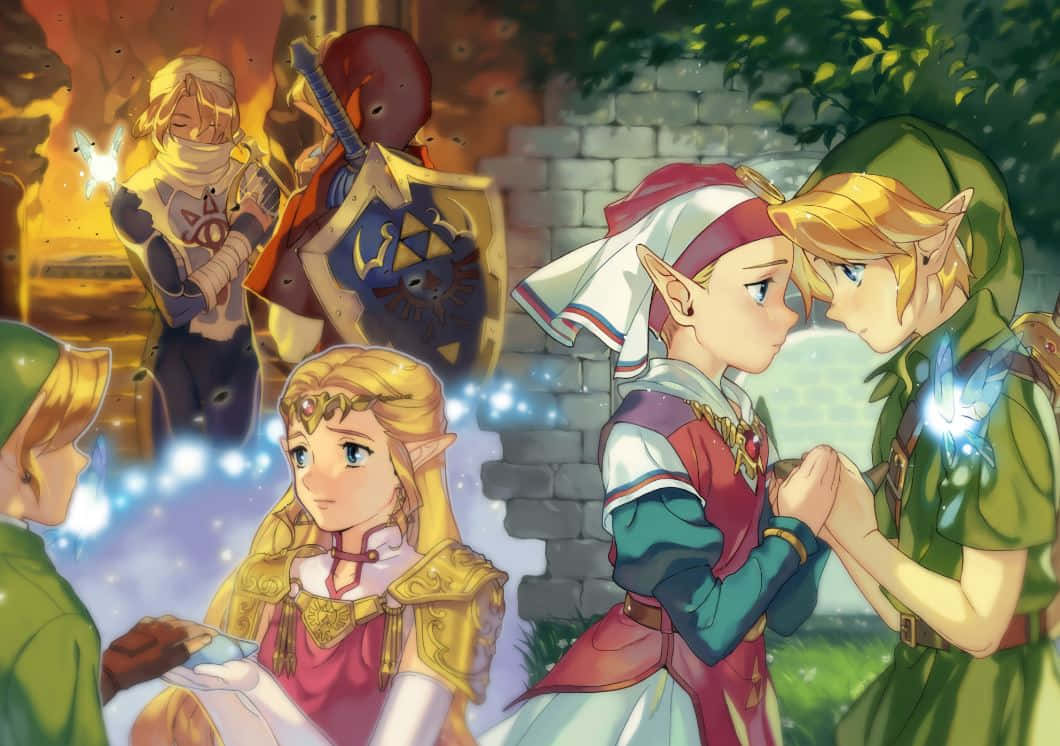 พื้นหลัง Zelda วอลเปเปอร์