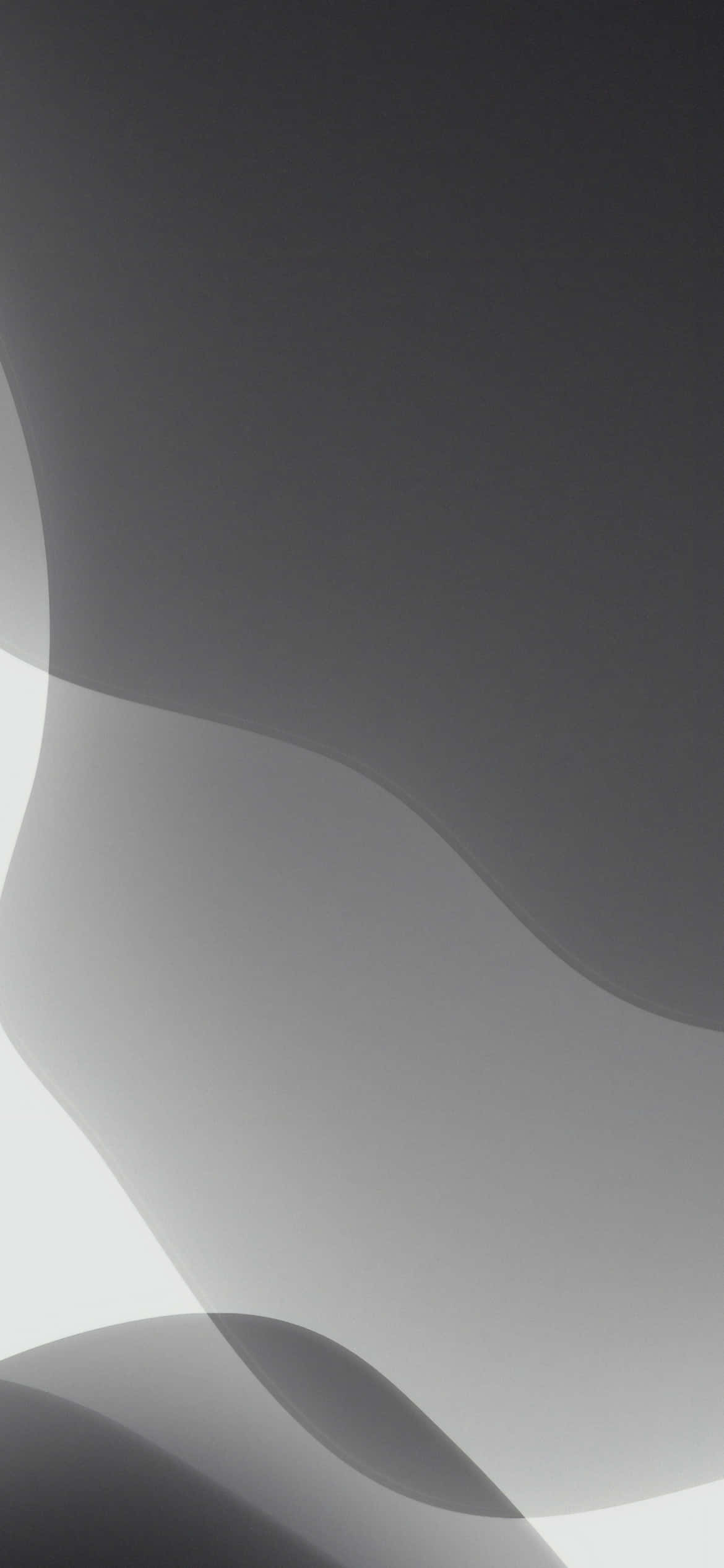 พื้นหลังนามธรรมสีเทาอ่อน iOS 13 วอลเปเปอร์
