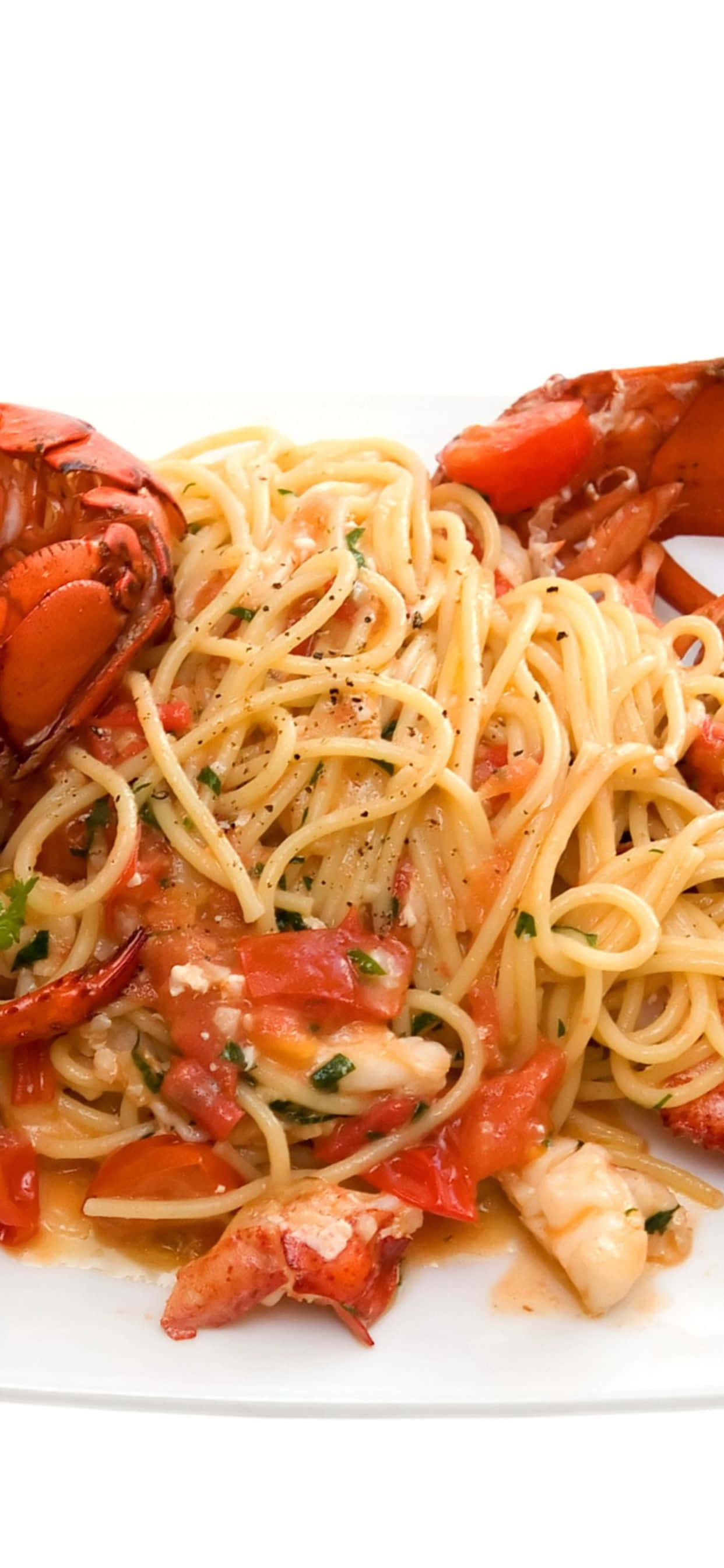 พื้นหลังพาสต้า iPhone Xs วอลเปเปอร์