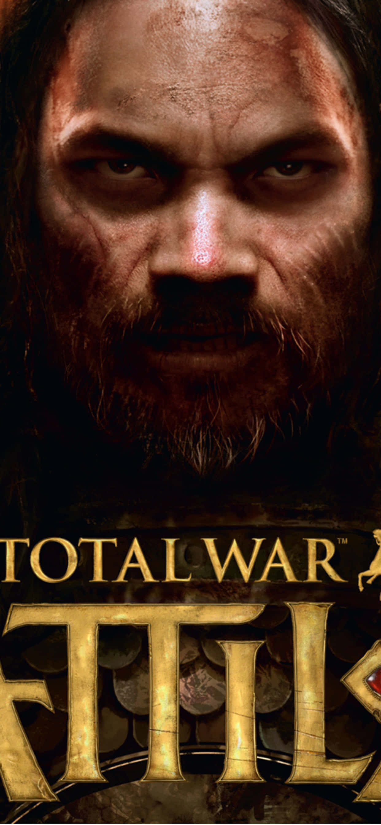 iPhone XS Max Total War Attila ระยะใกล้พื้นหลัง วอลเปเปอร์