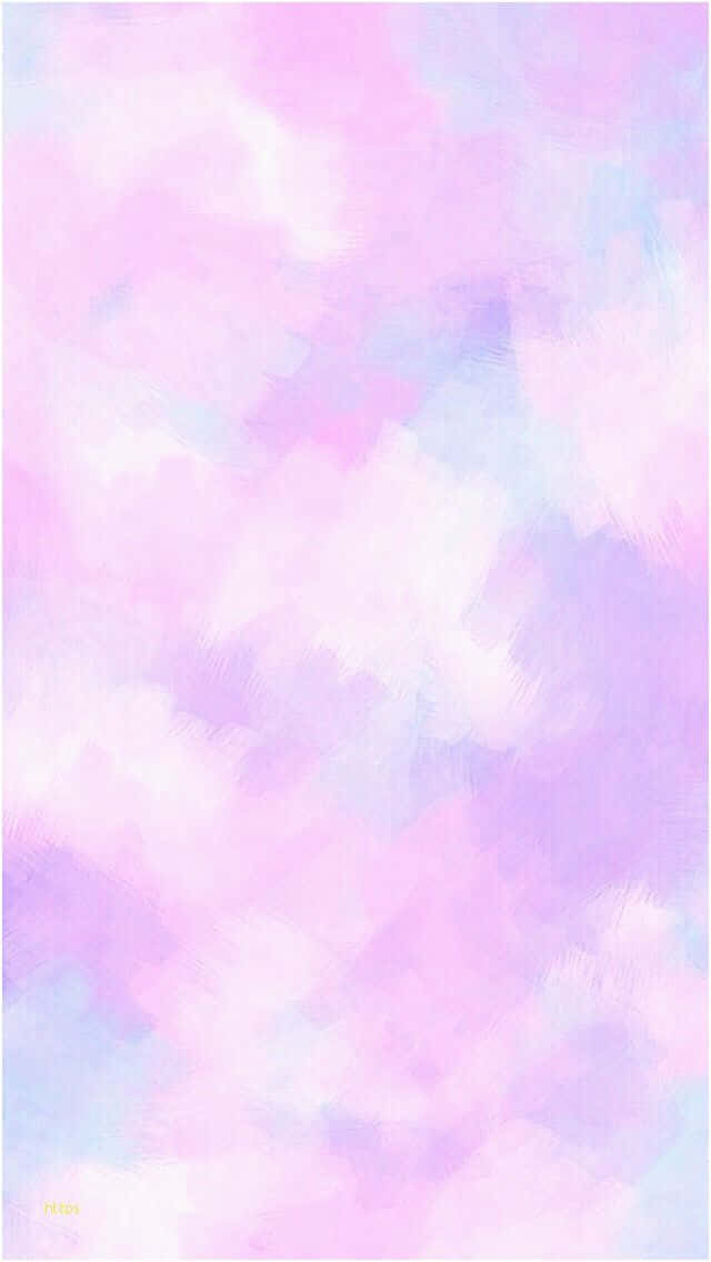 พื้นหลังสีลาเวนเดอร์พาสเทลม่วงสไตล์วอเตอร์คัลเลอร์ วอลเปเปอร์