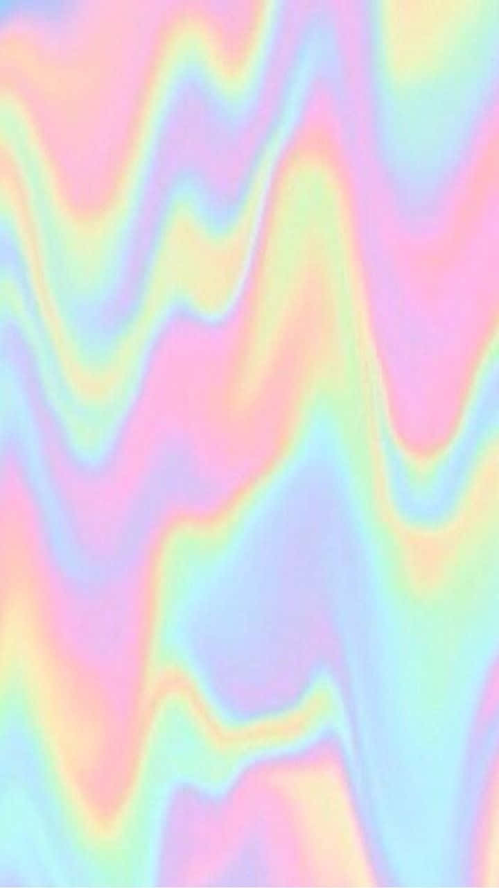 พื้นหลังสไตล์ทริปปี้สีพาสเทล วอลเปเปอร์