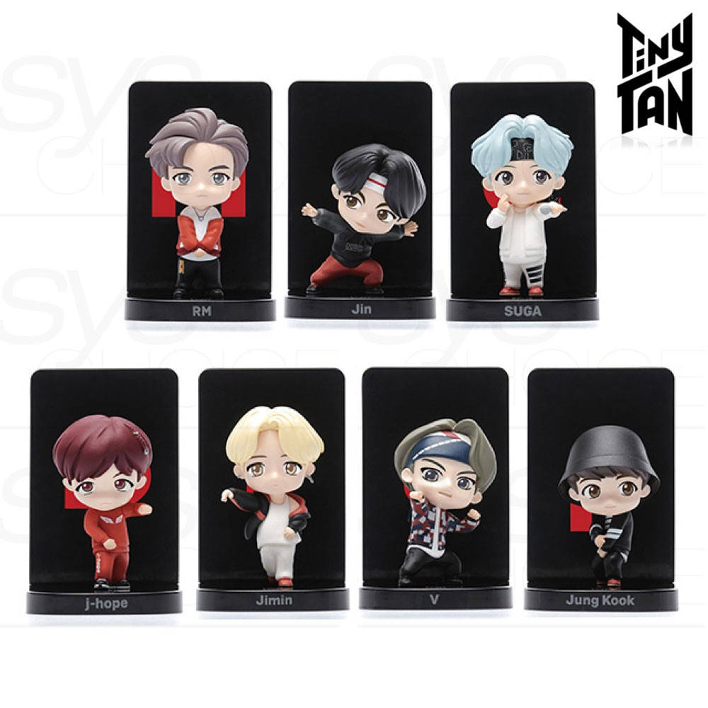 ฟิกเกอร์ Tiny Tan BTS สีดำ วอลเปเปอร์