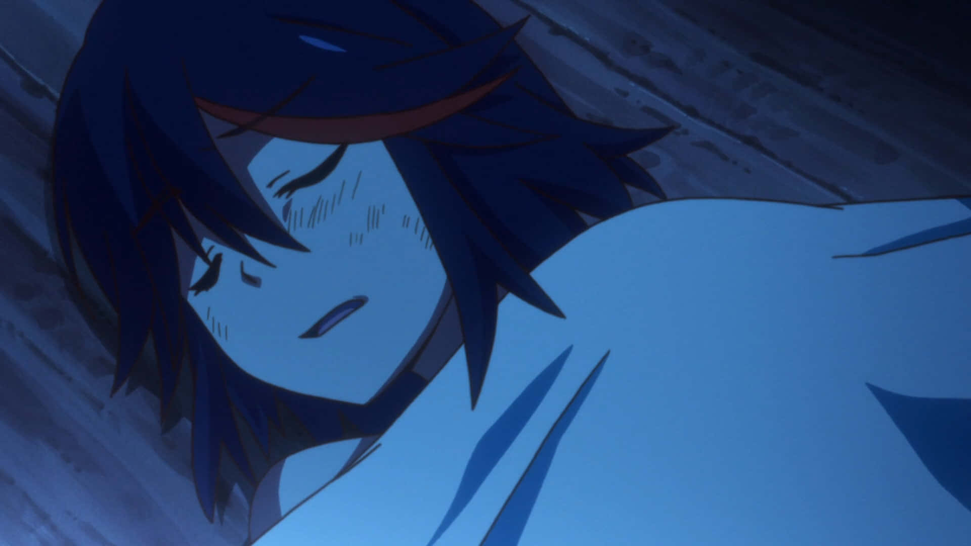 ภาพ Kill La Kill ริวโกะ มาโตอิ กำลังนอนหลับ วอลเปเปอร์