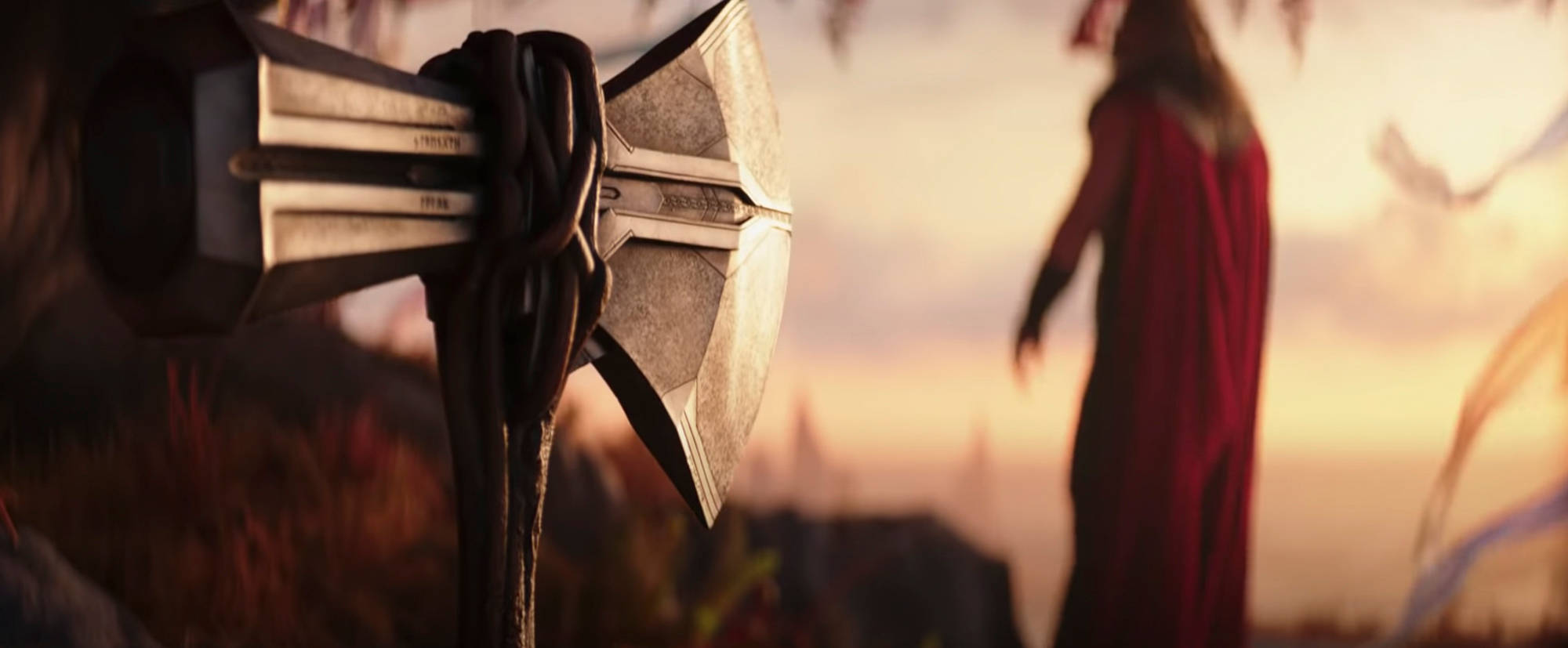 ภาพ Thor Love And Thunder กับ Stormbreaker วอลเปเปอร์