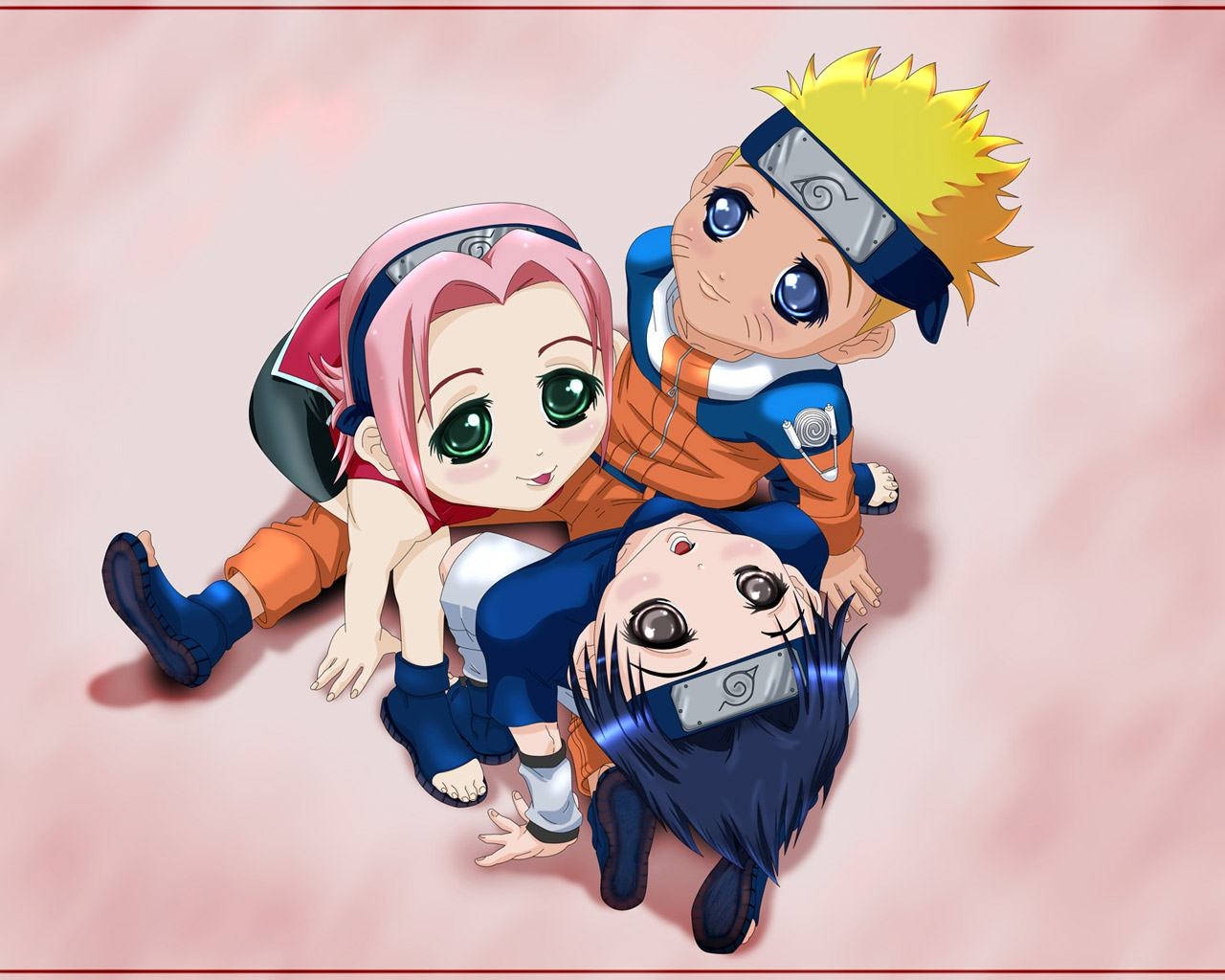 ภาพการ์ตูนนารูโตะเด็กน่ารัก วอลเปเปอร์