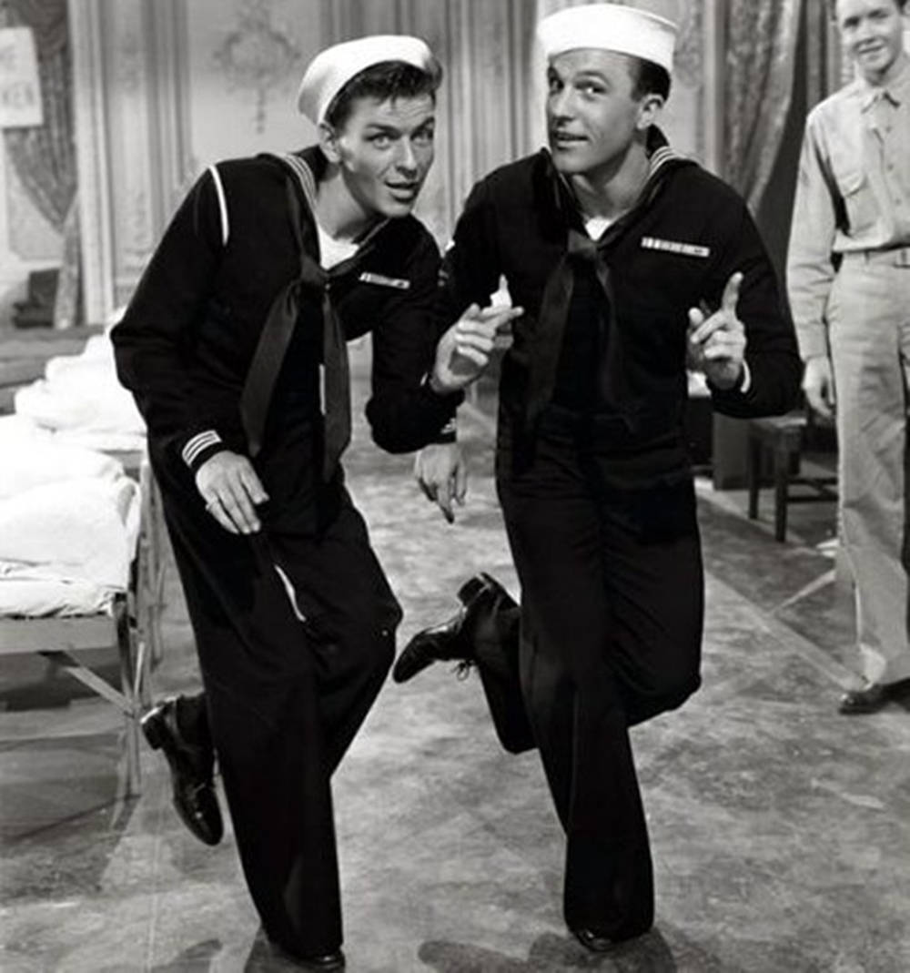 ภาพขาวดำของ Gene Kelly วอลเปเปอร์