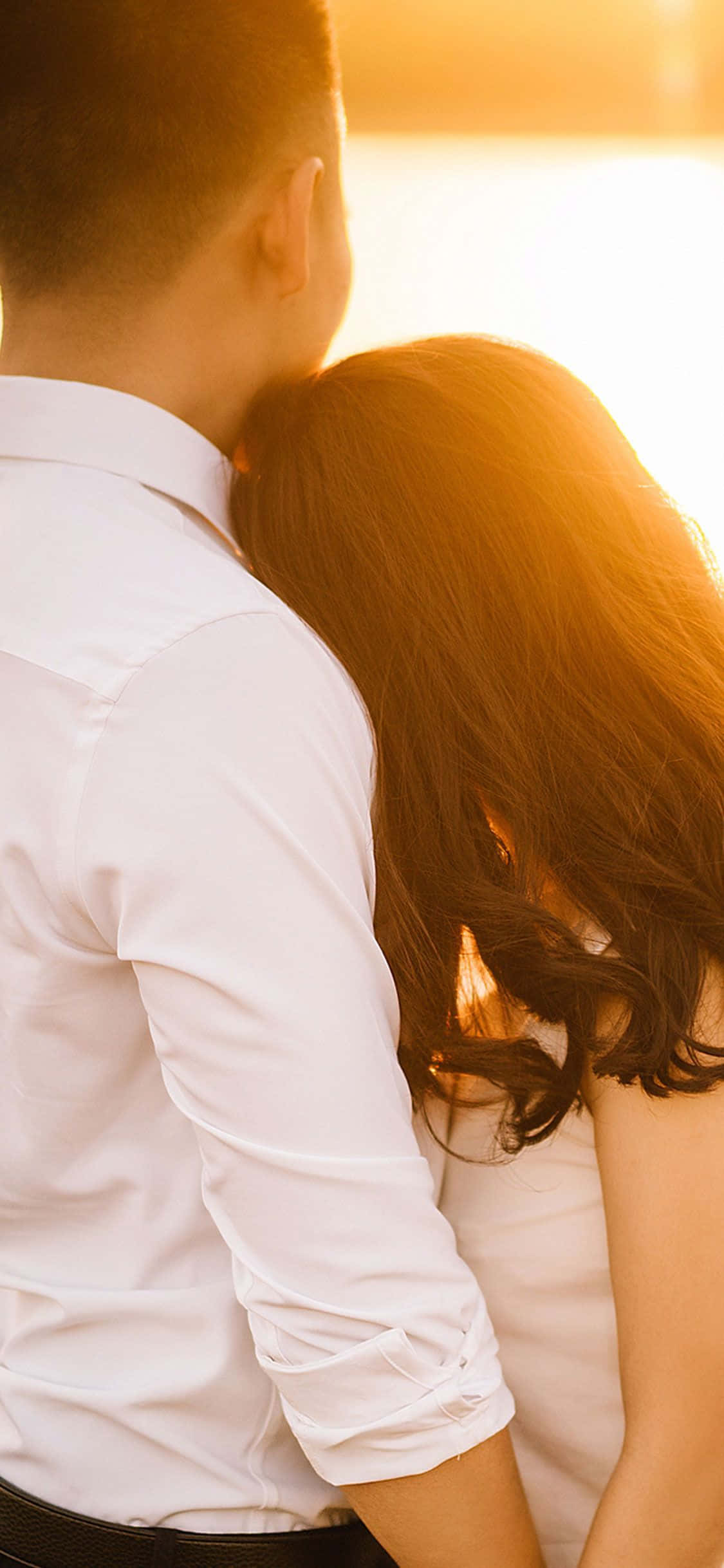 ภาพคู่รักน่ารัก新婚夫妇关系 วอลเปเปอร์
