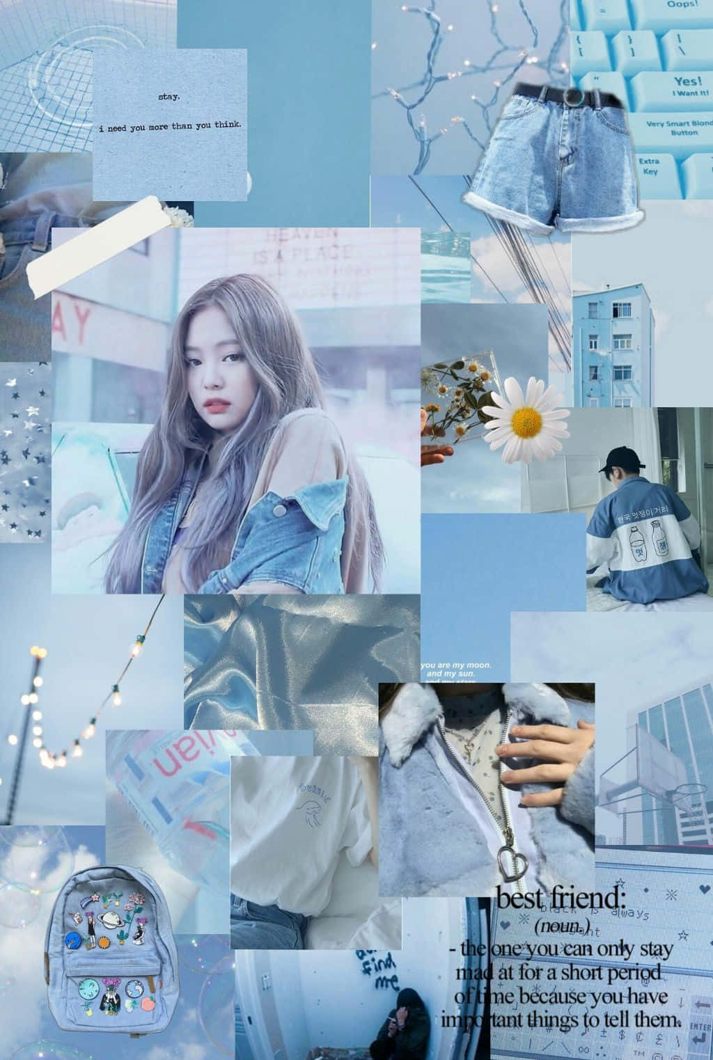 ภาพตัดปะสวยงามที่เต็มไปด้วยองค์ประกอบที่สดใสและสร้างสรรค์ วอลเปเปอร์