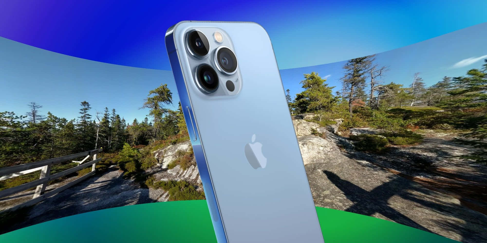 ภาพทิวทัศน์ 360 องศาของ iPhone 11 Pro วอลเปเปอร์