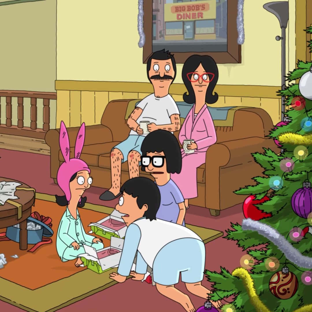 ภาพน่ารักของการ์ตูนยอดนิยม Bob's Burgers วอลเปเปอร์