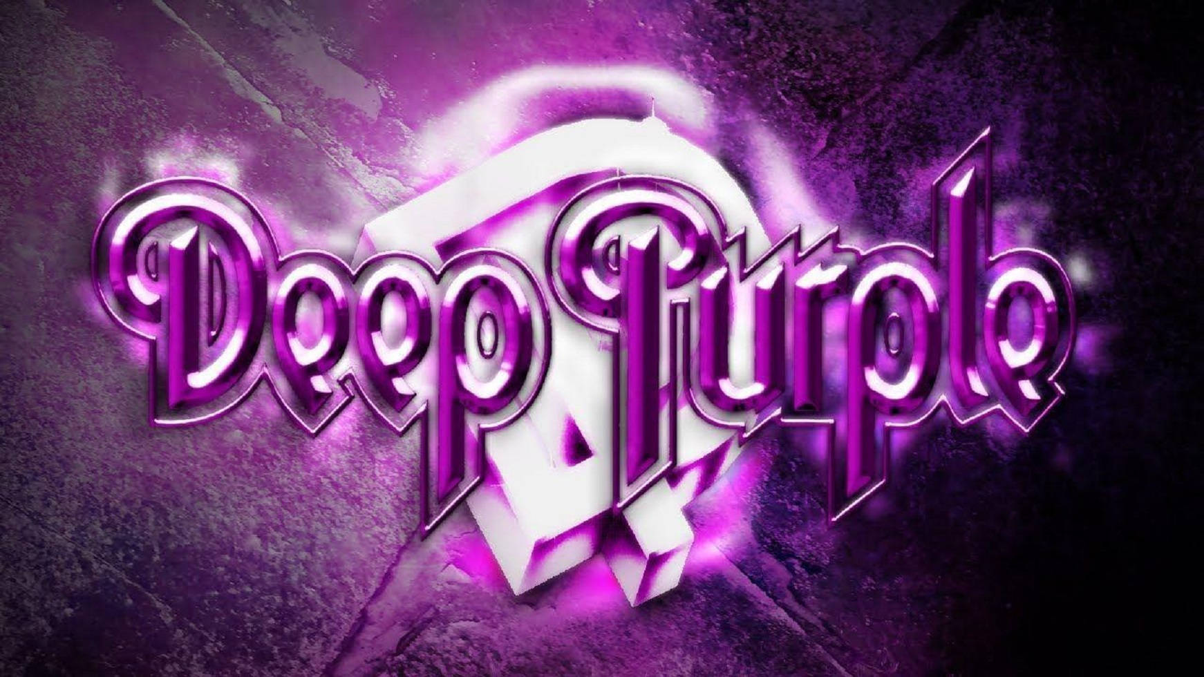 ภาพประกอบวงดีปเพอร์เพิลกำลังเล่นดนตรี วอลเปเปอร์