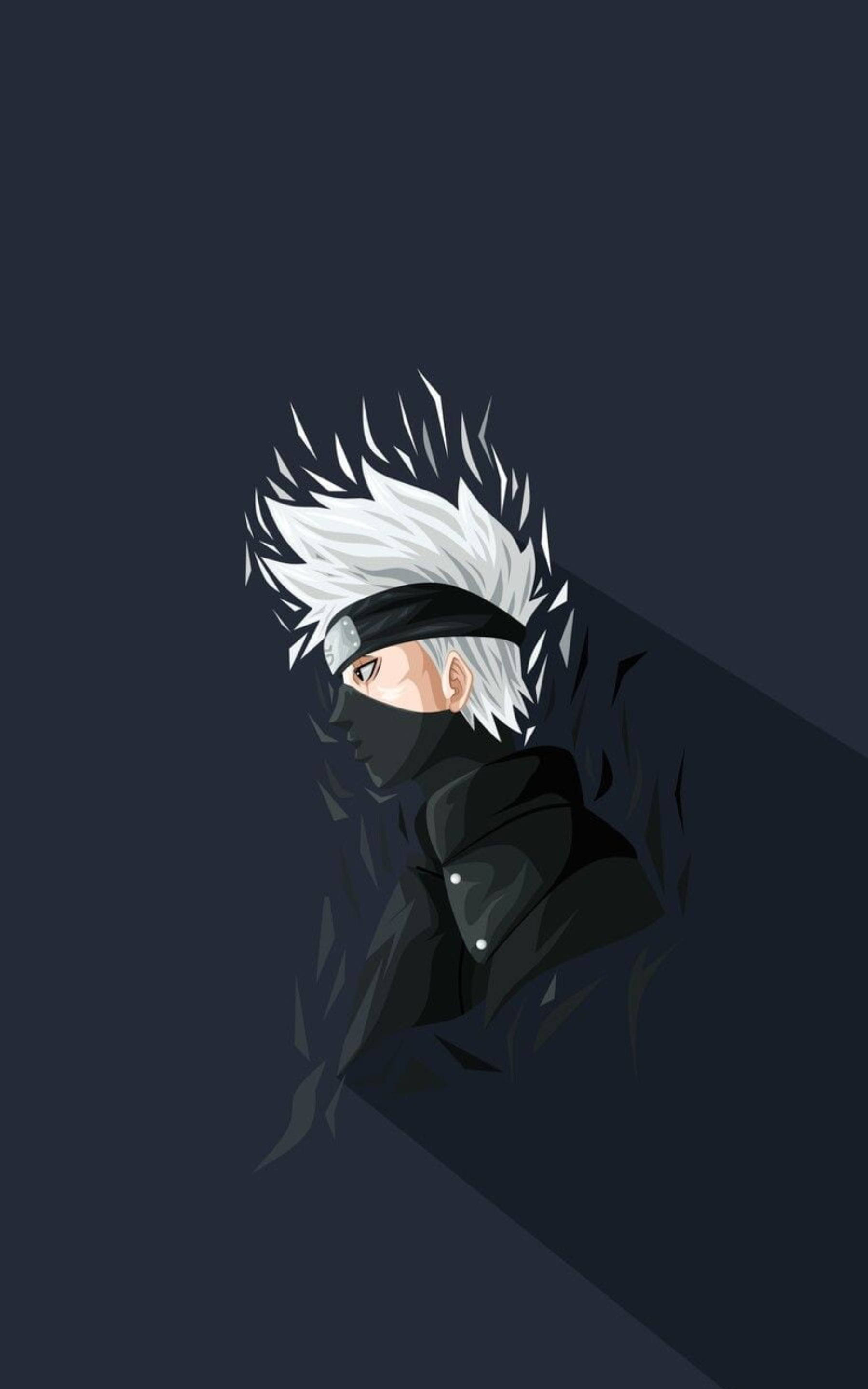 ภาพพอร์เทรทสุดเท่ของ Kakashi วอลเปเปอร์