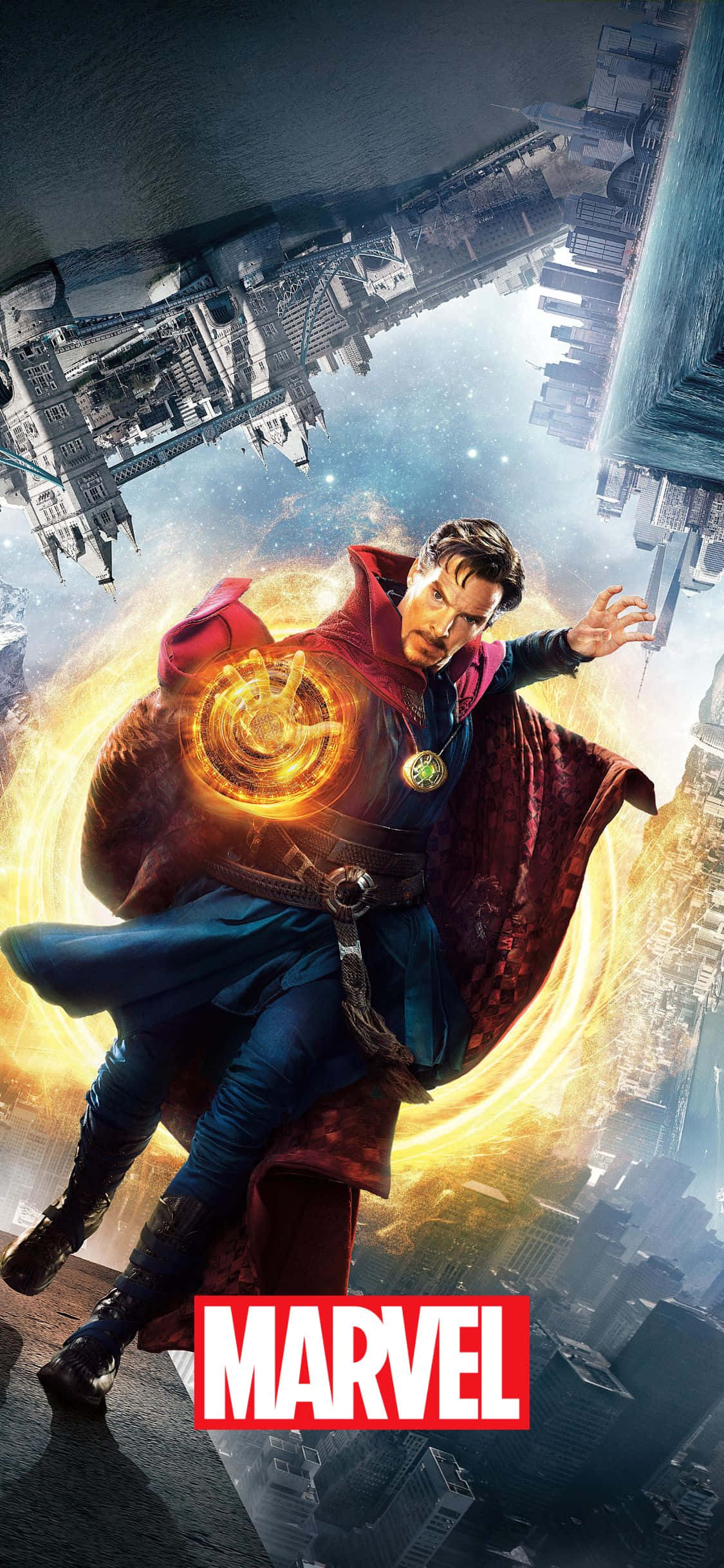 ภาพพื้นหลัง Marvel Doctor Strange สำหรับ iPhone XS วอลเปเปอร์