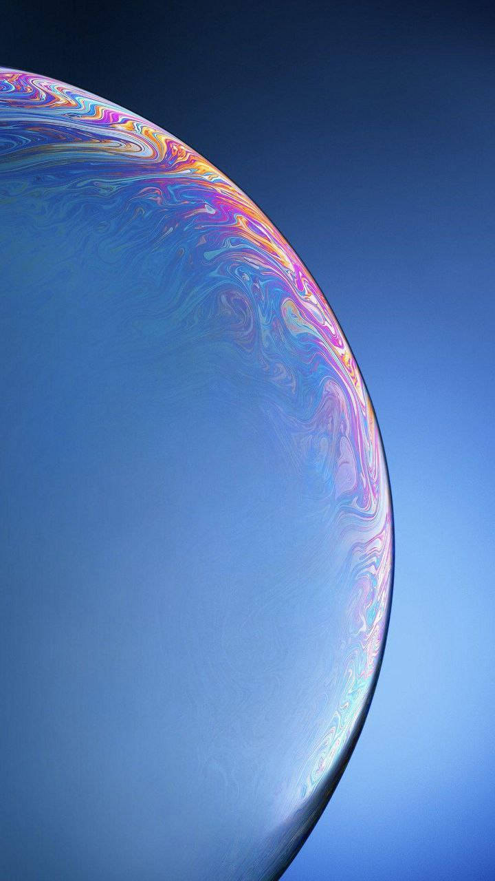 ภาพฟองสบู่หลากสีสันสดใสอบบนจอ iPhone 7 วอลเปเปอร์