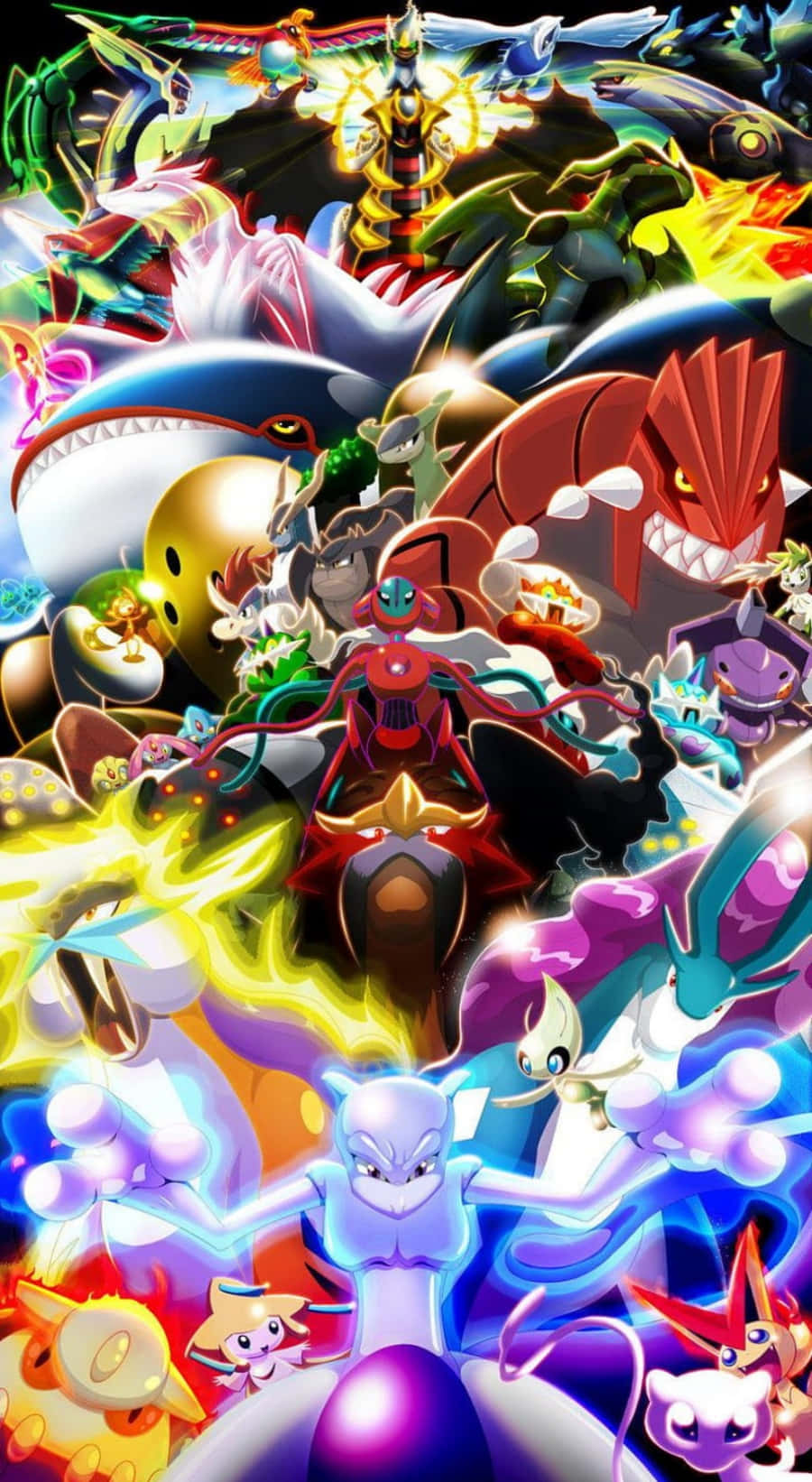 ภาพรวมโปเกมอนในตำนานทั้งหมดสำหรับมือถือ วอลเปเปอร์