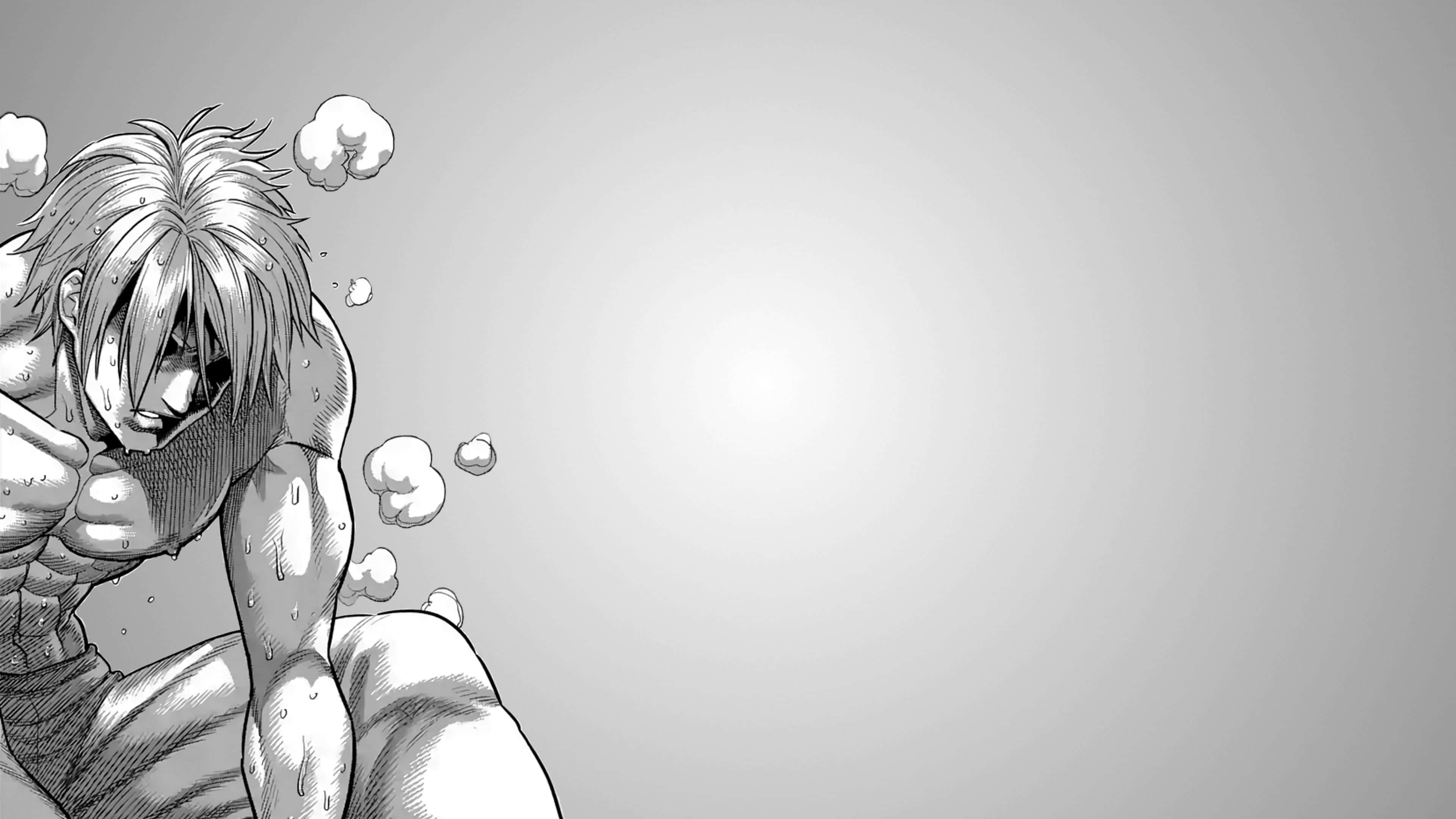 ภาพวาดมังงะของโอมา โทคิตะ วอลเปเปอร์