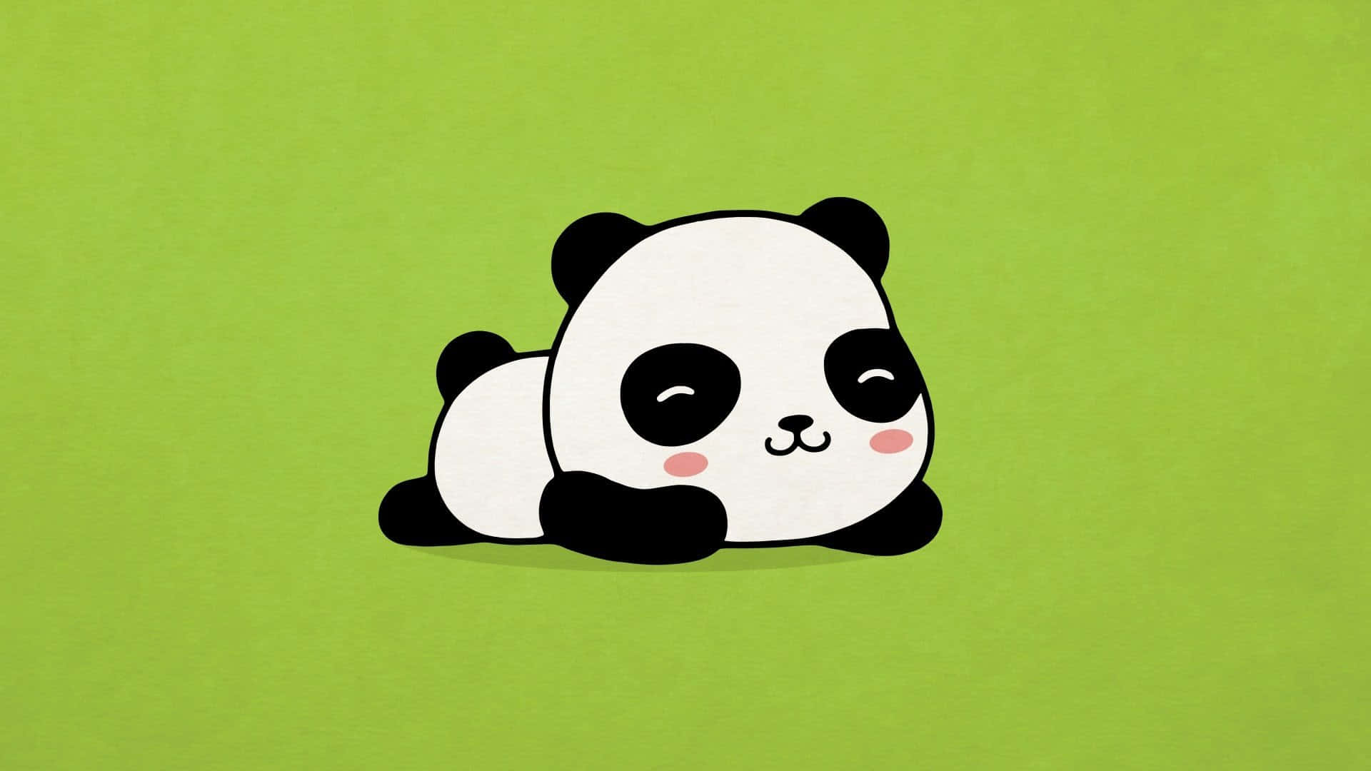 ภาพวาดน่ารัก — แพนด้า วอลเปเปอร์