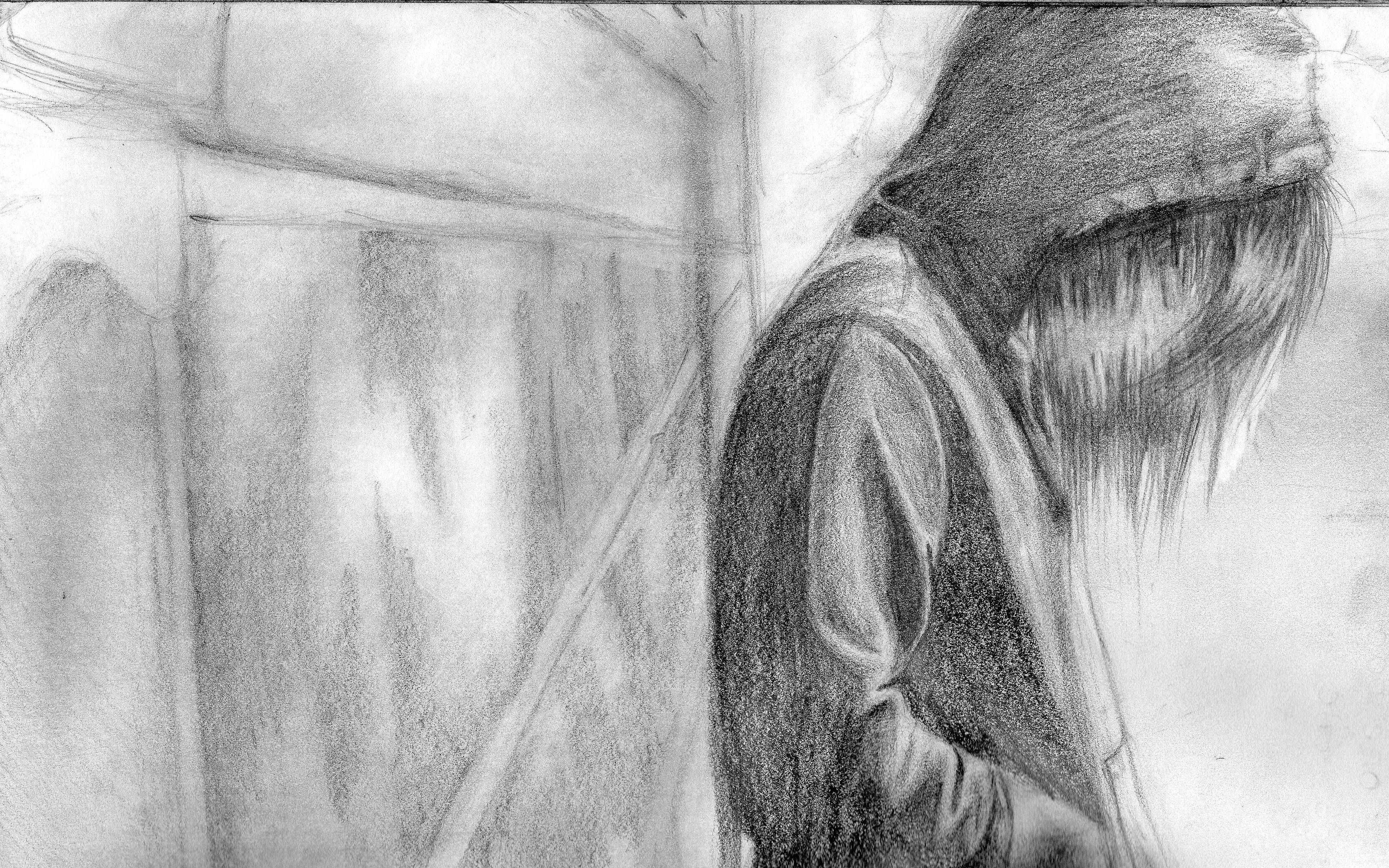 ภาพวาดเท่สไตล์อีโม วอลเปเปอร์